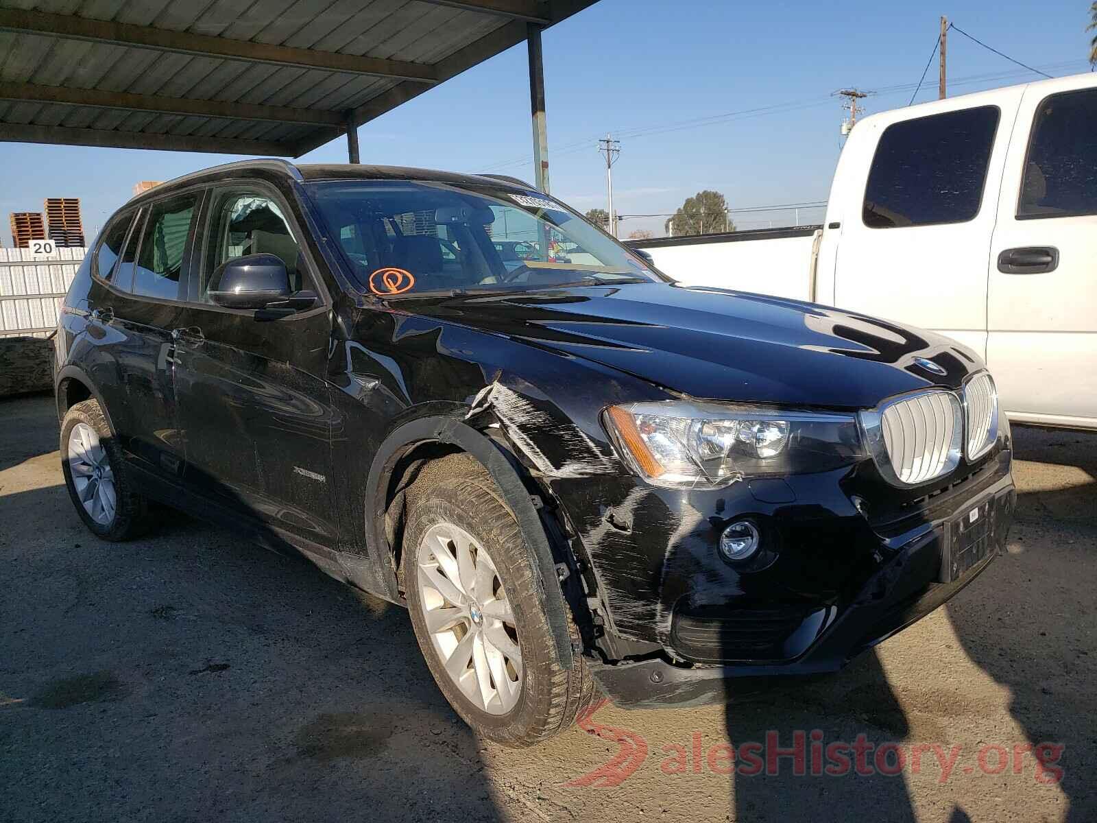 5UXWX9C31H0W70442 2017 BMW X3