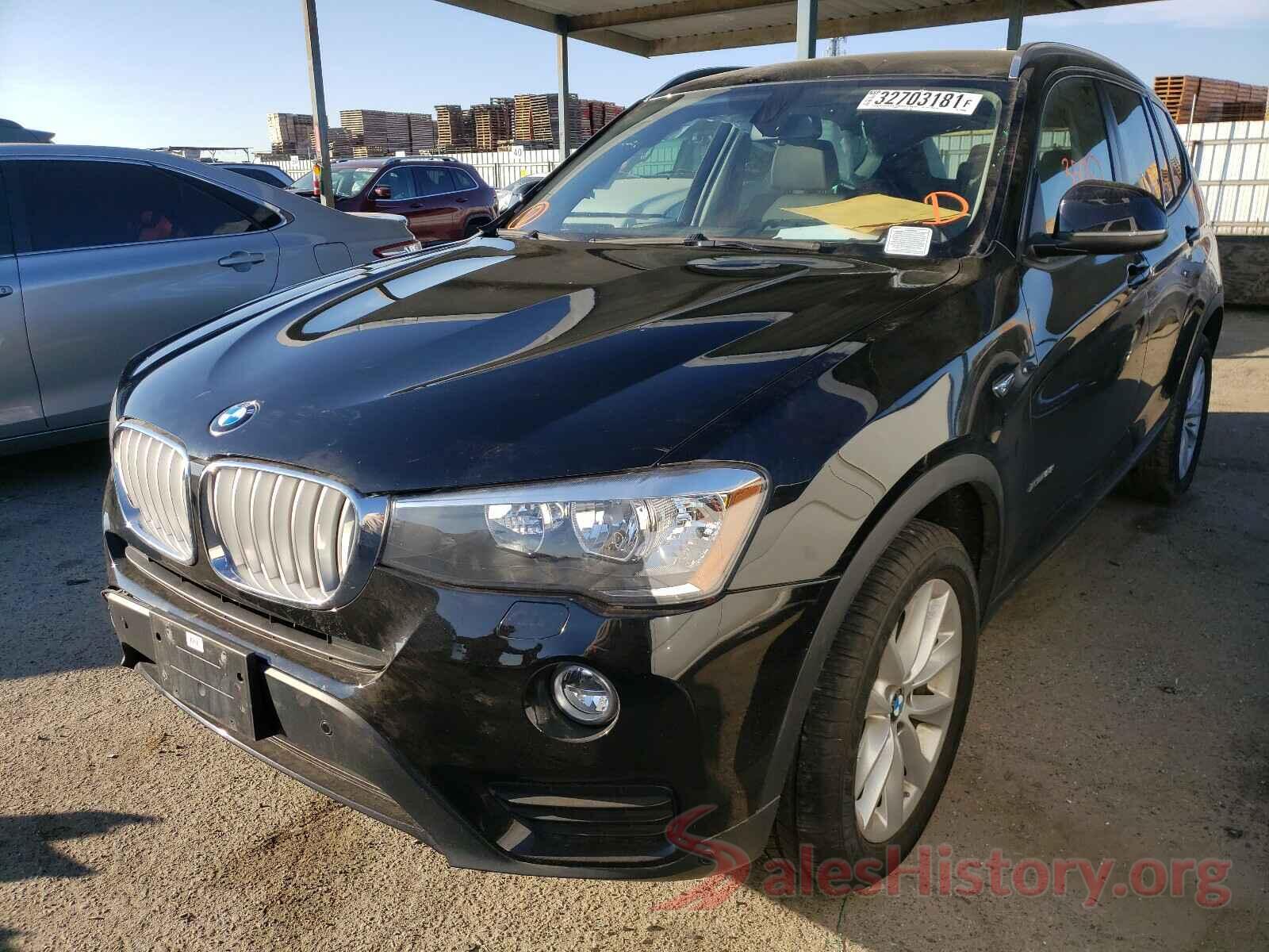 5UXWX9C31H0W70442 2017 BMW X3