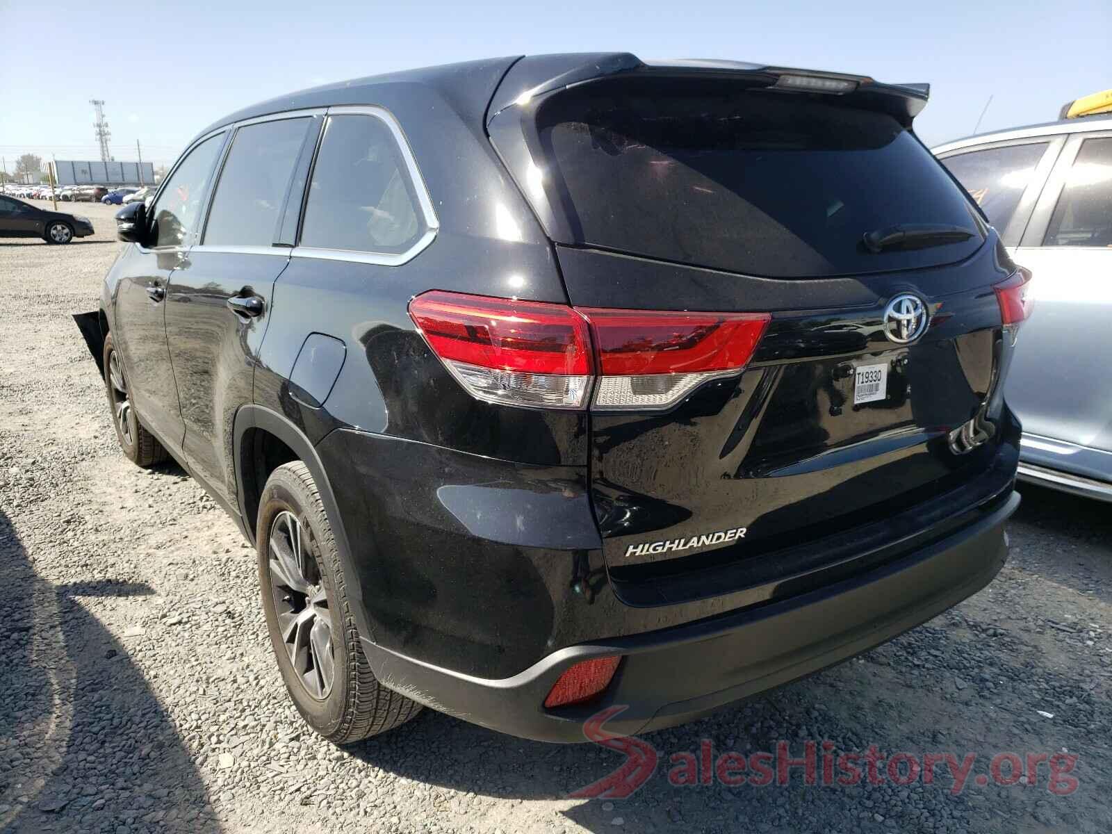 5TDZARFH5KS060815 2019 TOYOTA HIGHLANDER