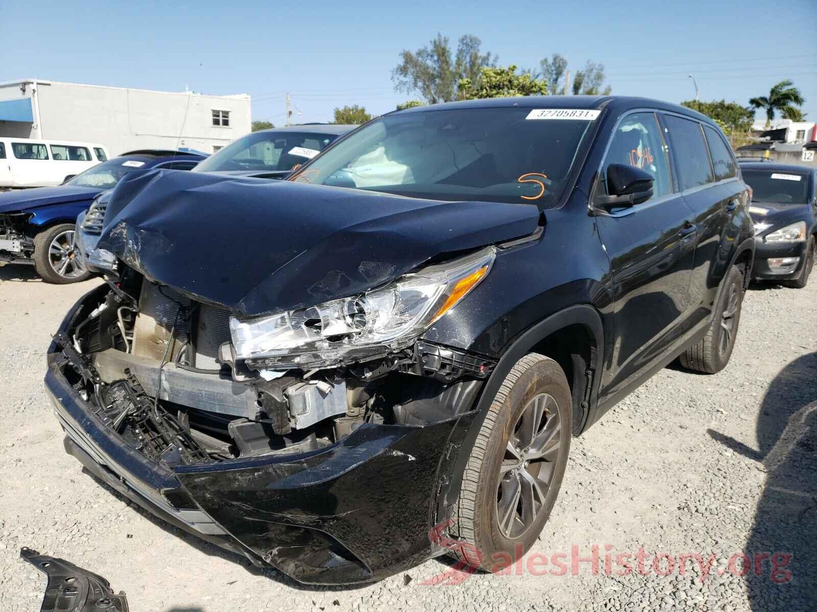 5TDZARFH5KS060815 2019 TOYOTA HIGHLANDER