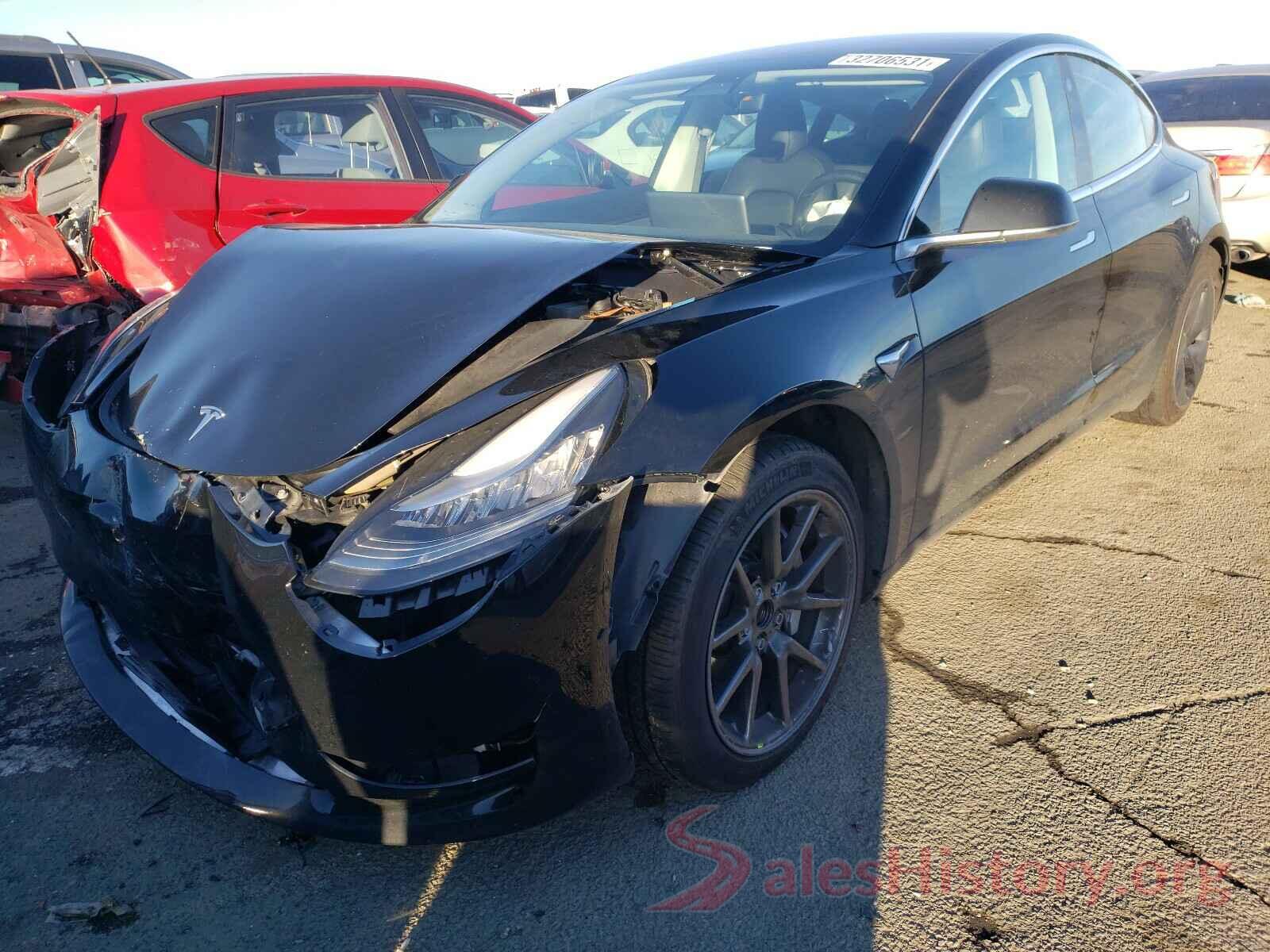 5YJ3E1EA7JF157114 2018 TESLA MODEL 3