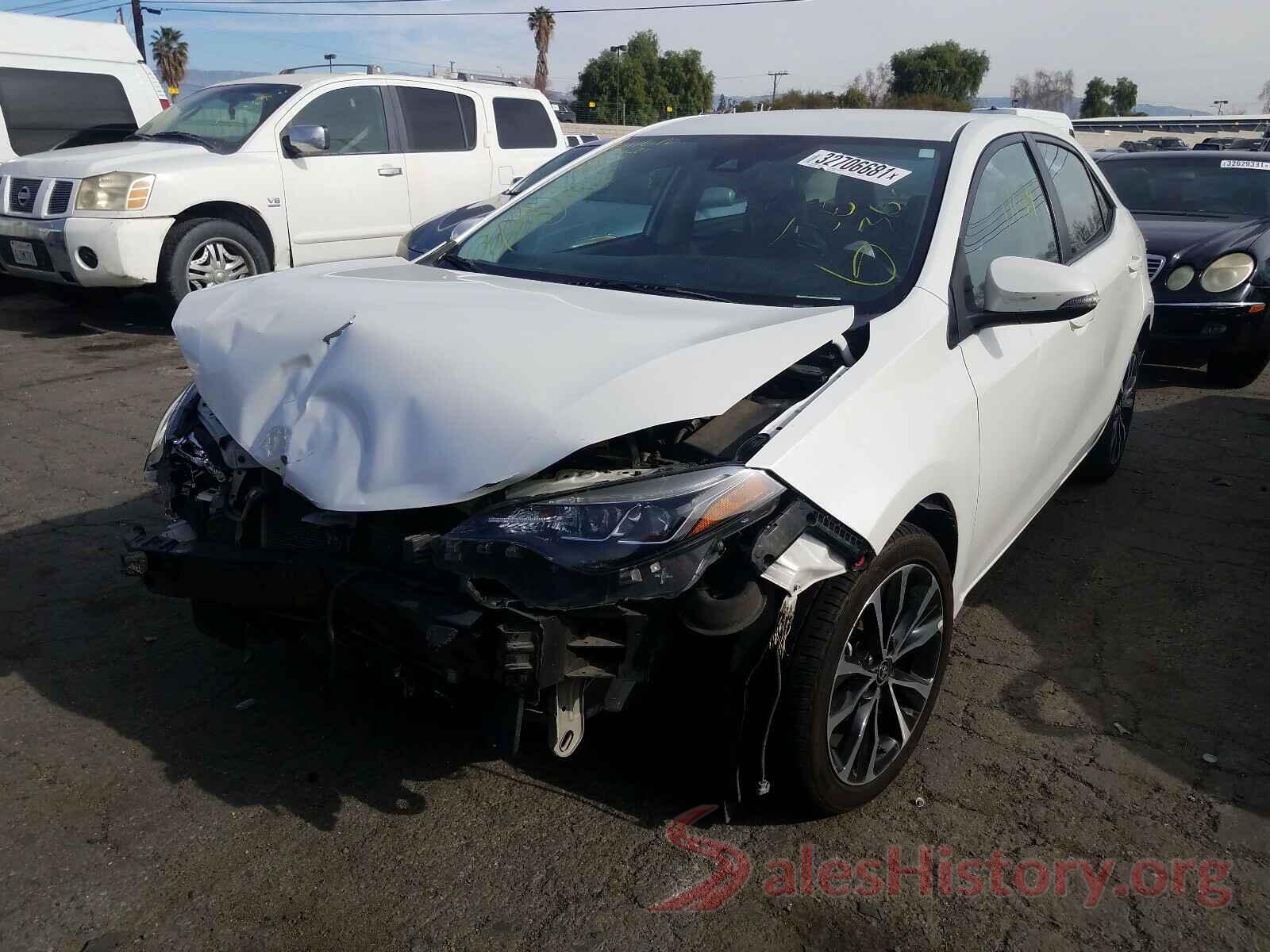 5YFBURHE8HP612711 2017 TOYOTA COROLLA