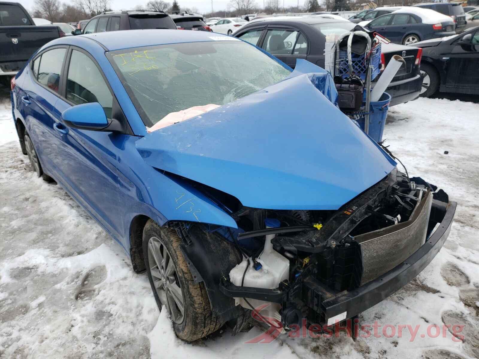 5NPD84LFXJH227184 2018 HYUNDAI ELANTRA