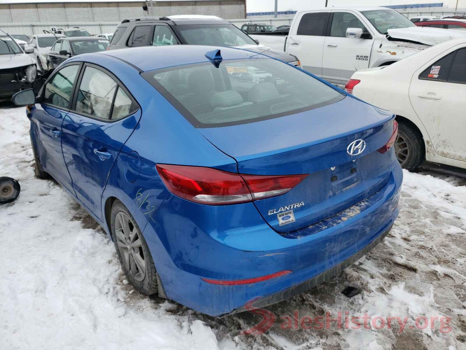 5NPD84LFXJH227184 2018 HYUNDAI ELANTRA