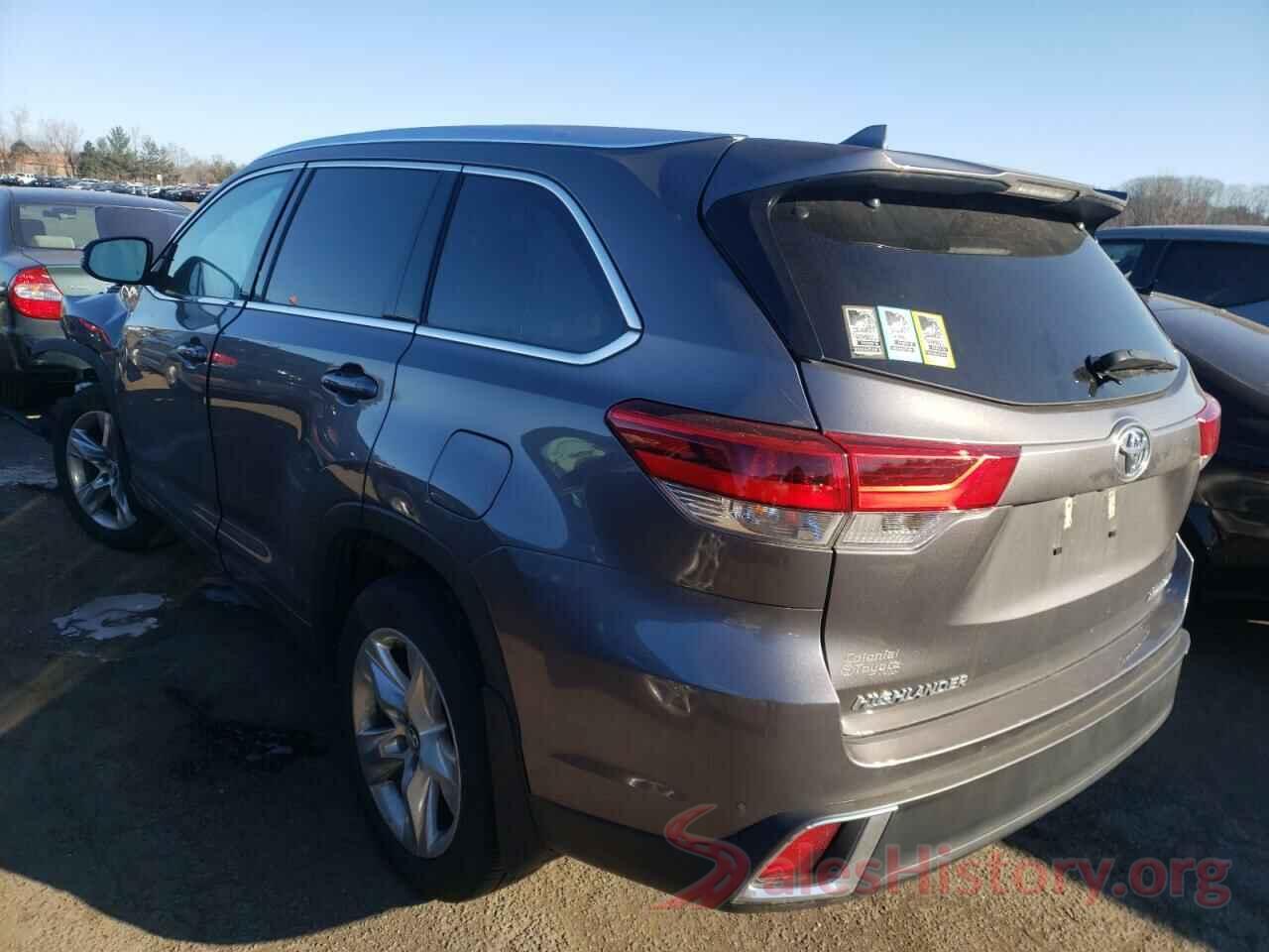 5TDDZRFH0JS899594 2018 TOYOTA HIGHLANDER