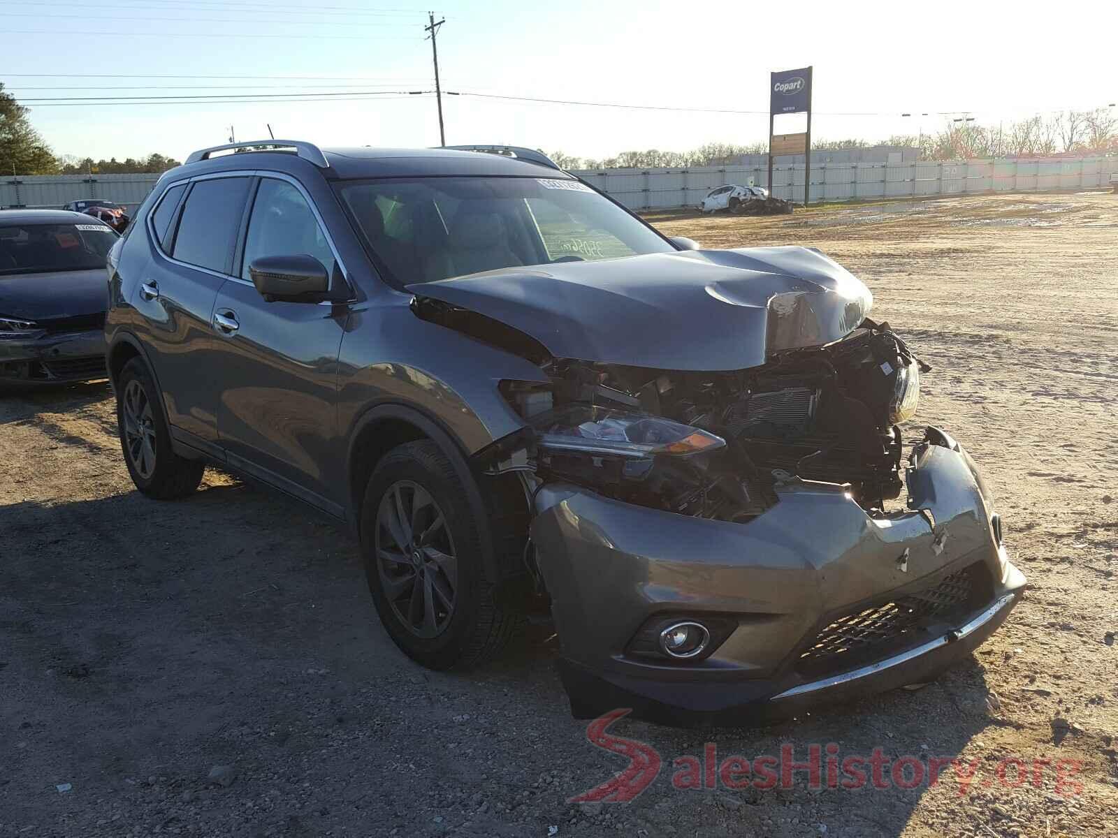 5N1AT2MT4GC849337 2016 NISSAN ROGUE