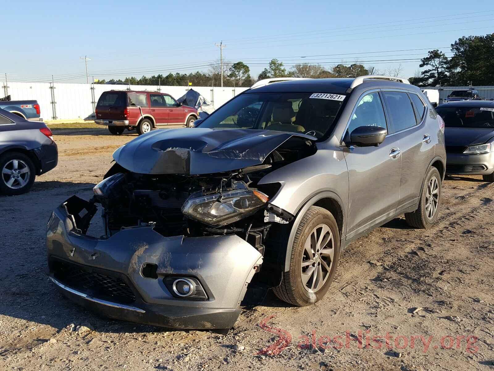 5N1AT2MT4GC849337 2016 NISSAN ROGUE