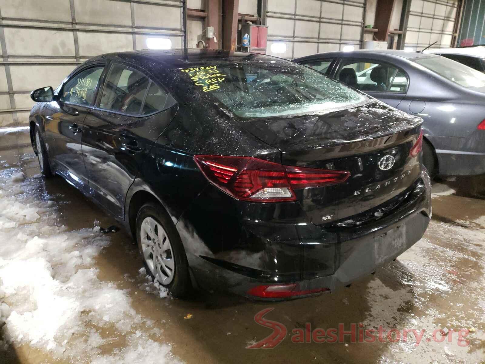 5NPD74LF7KH434264 2019 HYUNDAI ELANTRA