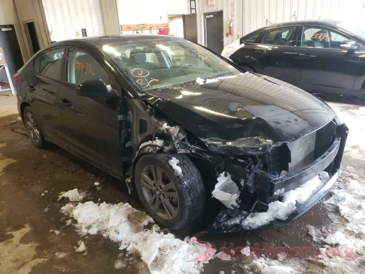 5NPD84LF5JH388025 2018 HYUNDAI ELANTRA