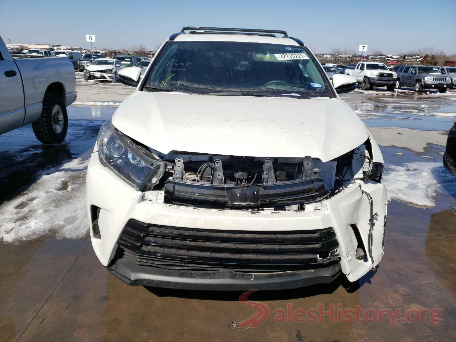 5TDKZRFH0KS568023 2019 TOYOTA HIGHLANDER