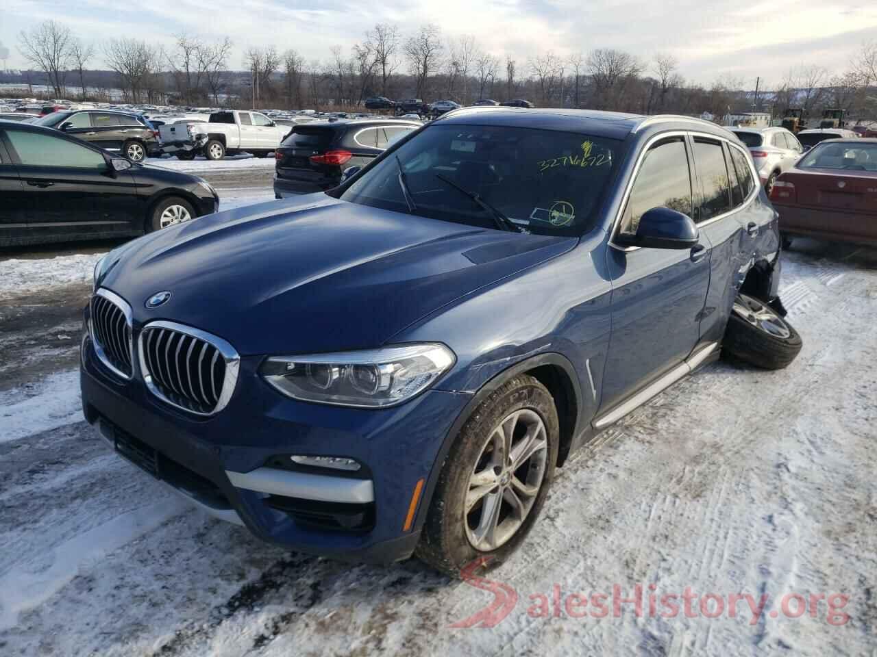 5UXTR9C5XKLE20771 2019 BMW X3