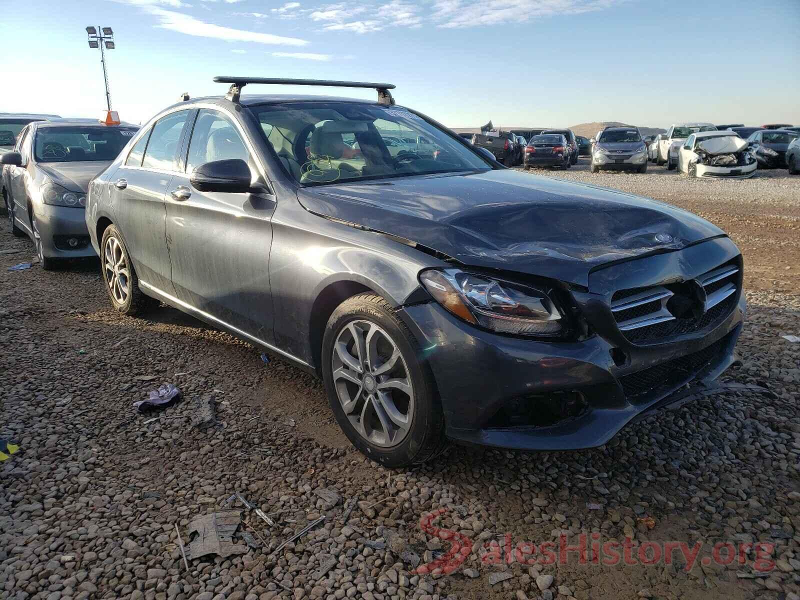 55SWF4KB0GU134564 2016 MERCEDES-BENZ C CLASS