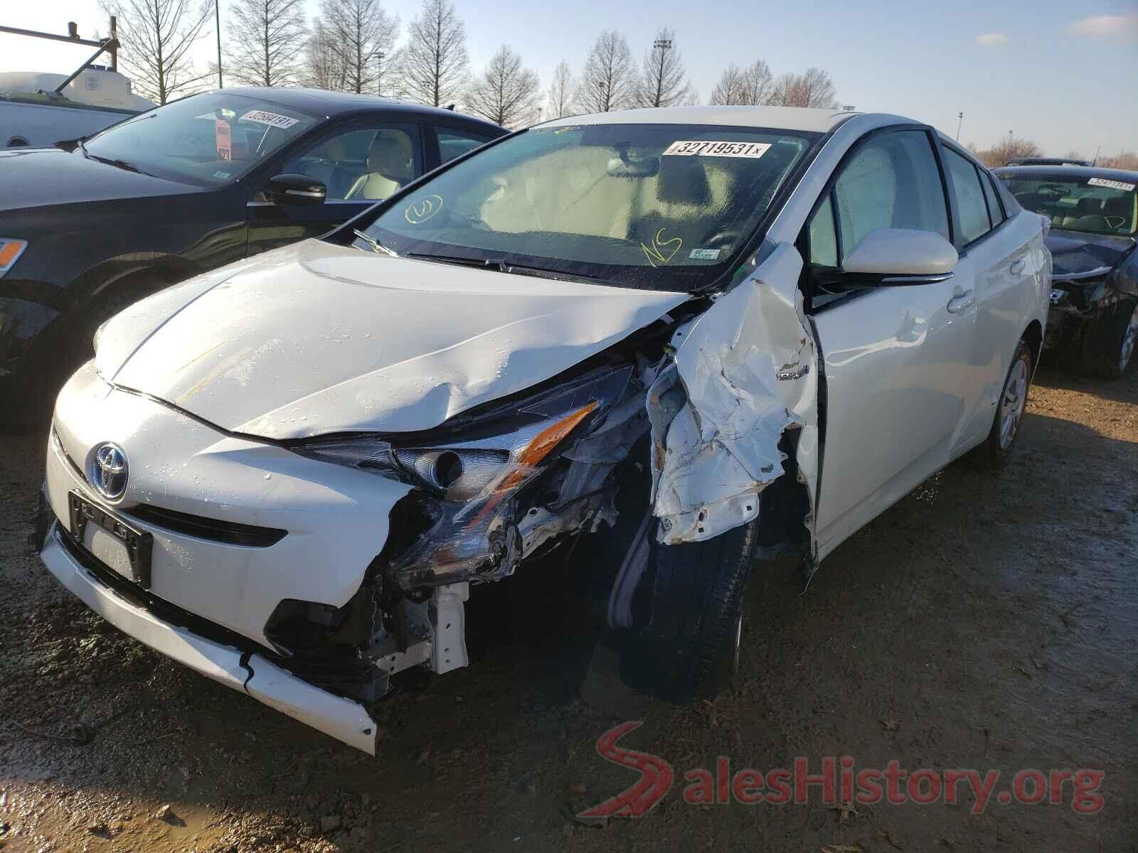 JTDKBRFU4G3012646 2016 TOYOTA PRIUS