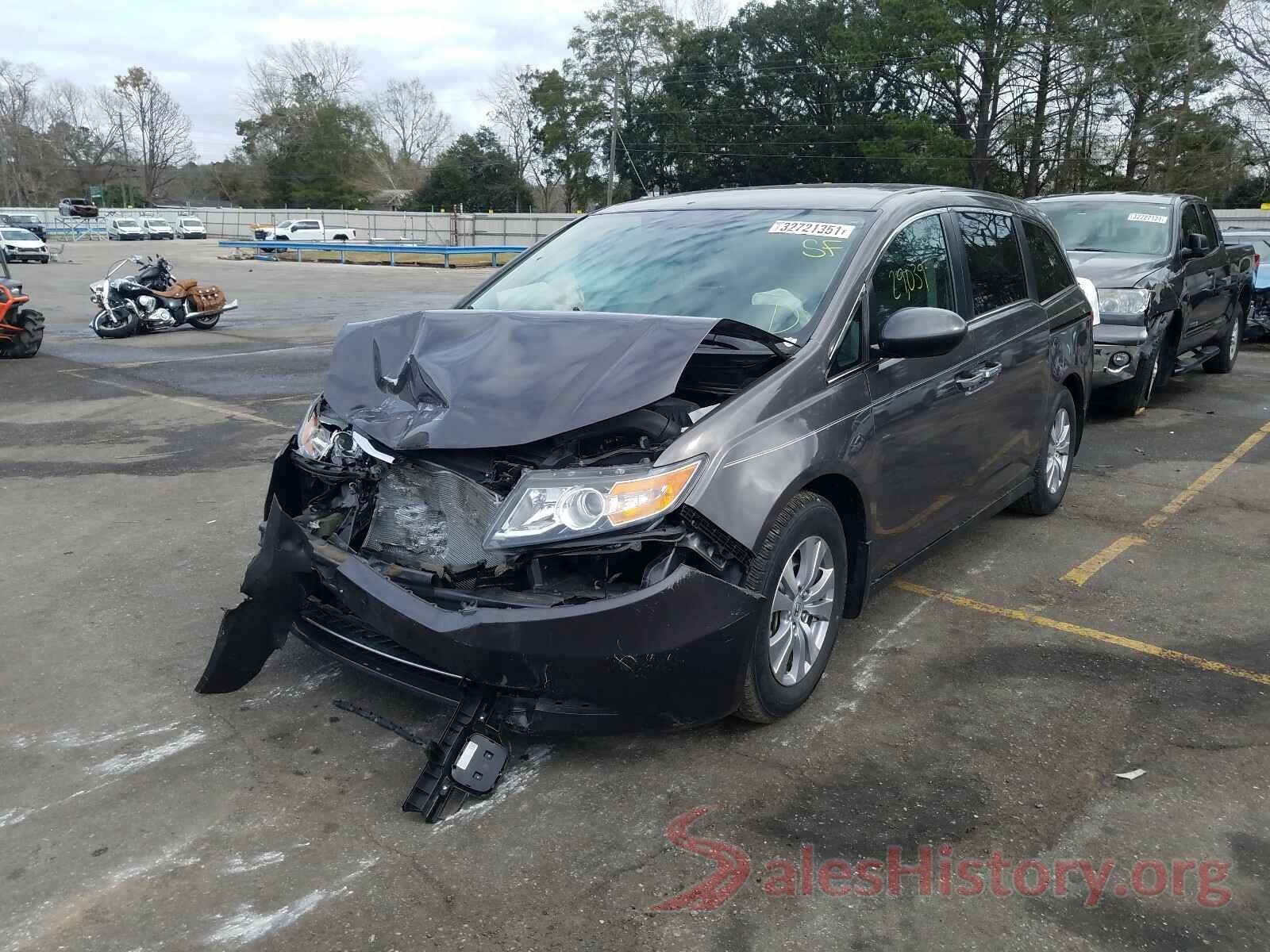 5FNRL5H40GB117821 2016 HONDA ODYSSEY