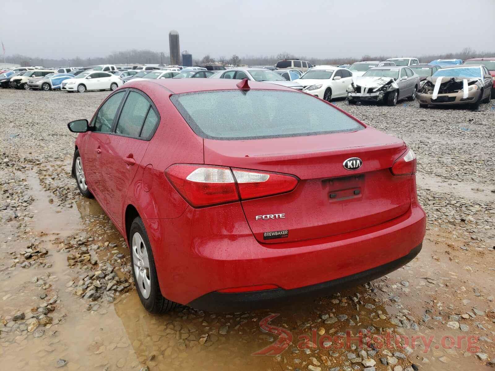 KNAFK4A62G5563530 2016 KIA FORTE