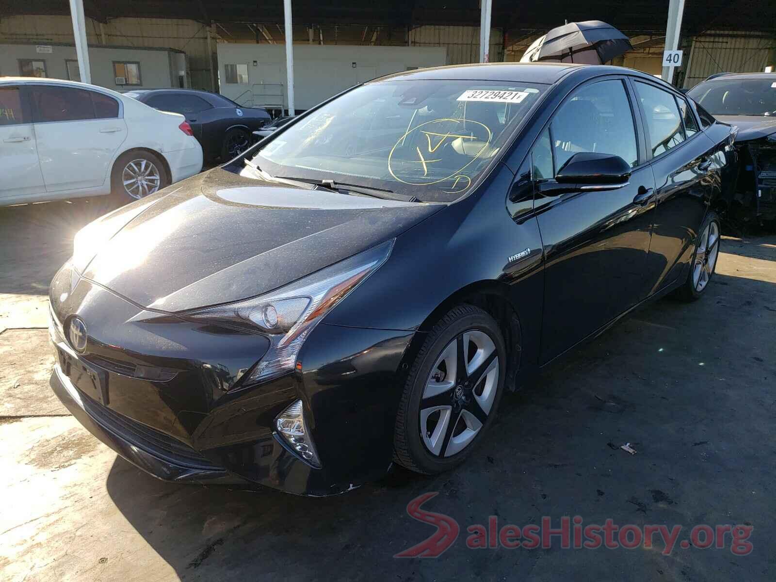 JTDKARFU9G3018395 2016 TOYOTA PRIUS