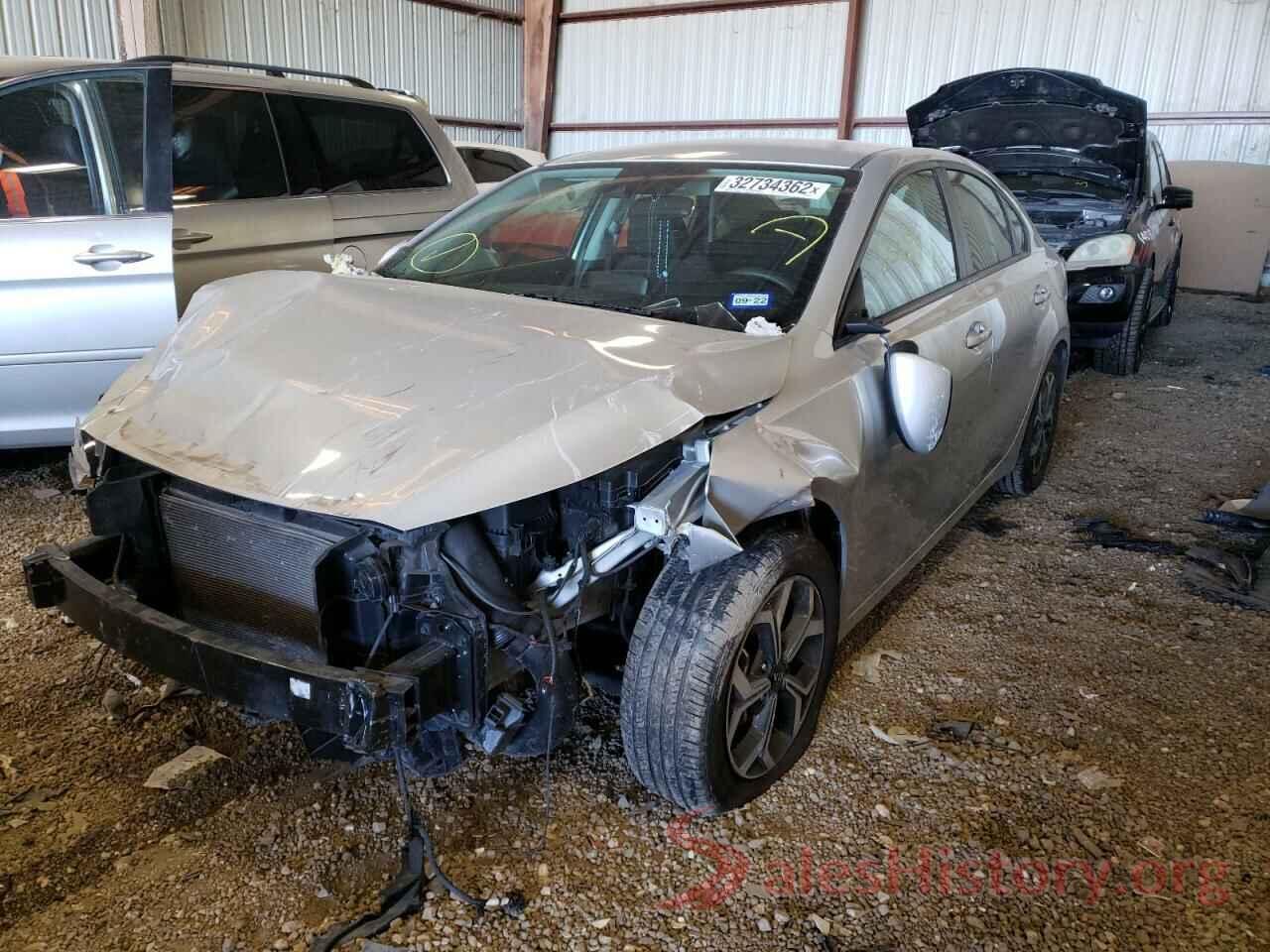 3KPF24AD2KE007667 2019 KIA FORTE