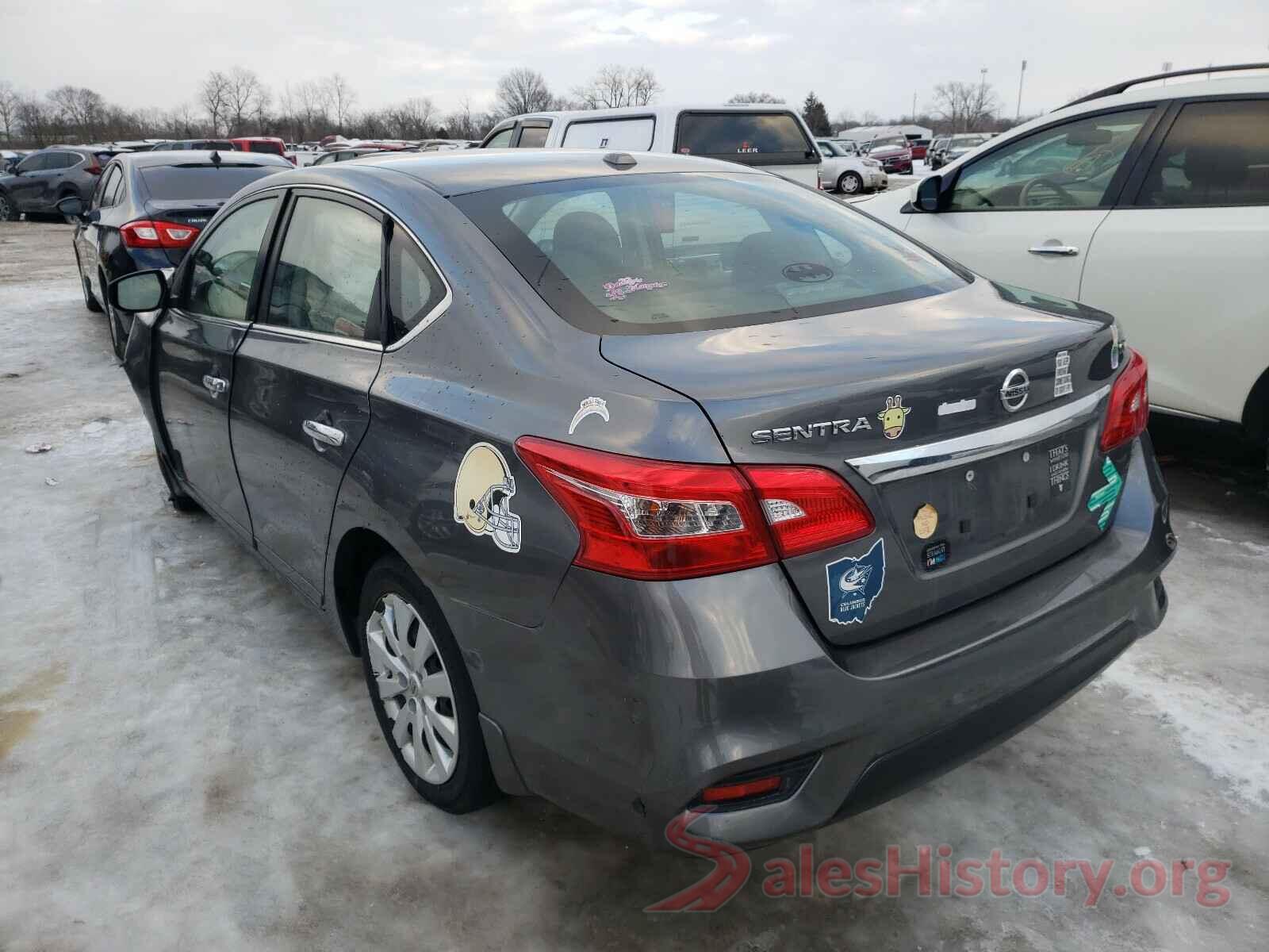 3N1AB7AP6HL646650 2017 NISSAN SENTRA