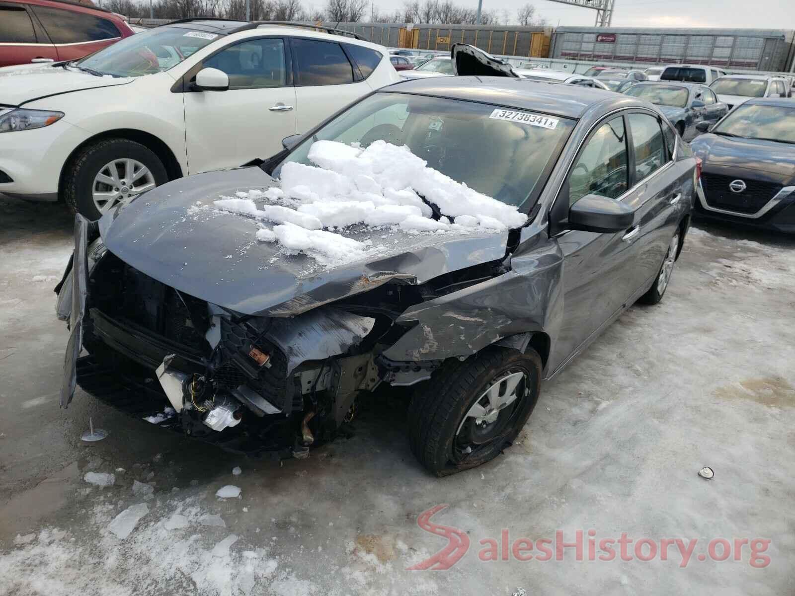 3N1AB7AP6HL646650 2017 NISSAN SENTRA