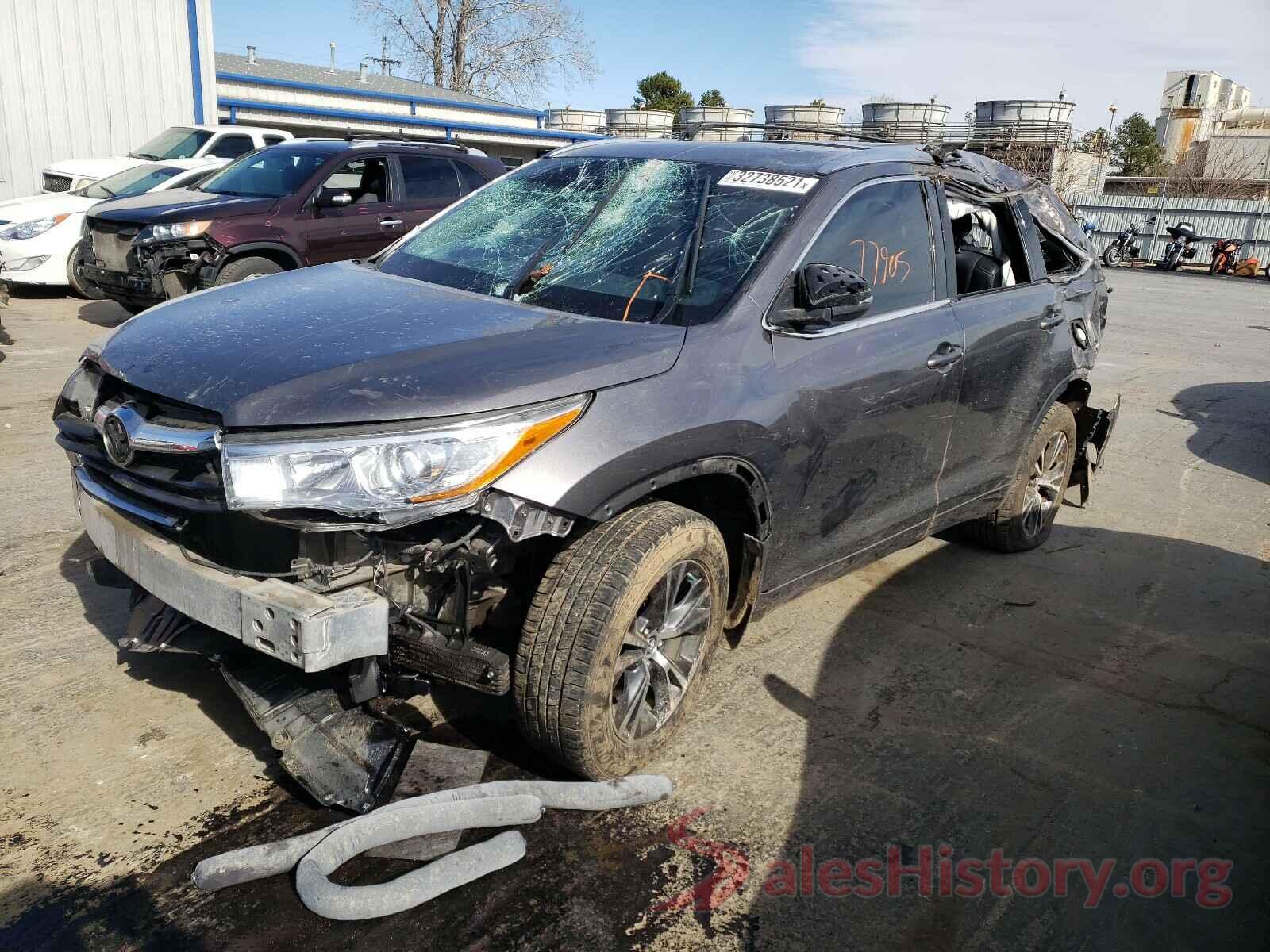 5TDJKRFH8GS352007 2016 TOYOTA HIGHLANDER