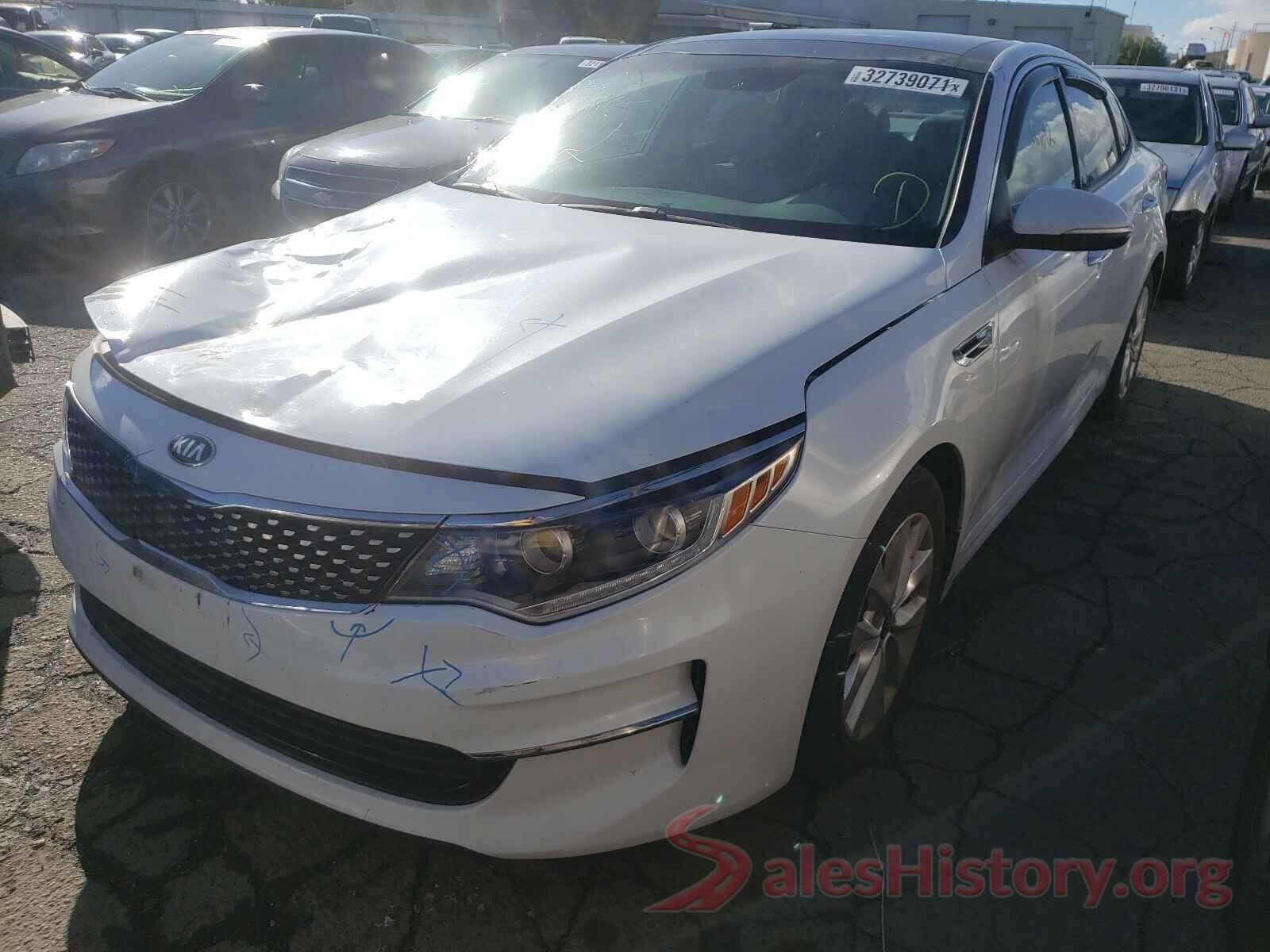 5XXGU4L3XGG005280 2016 KIA OPTIMA