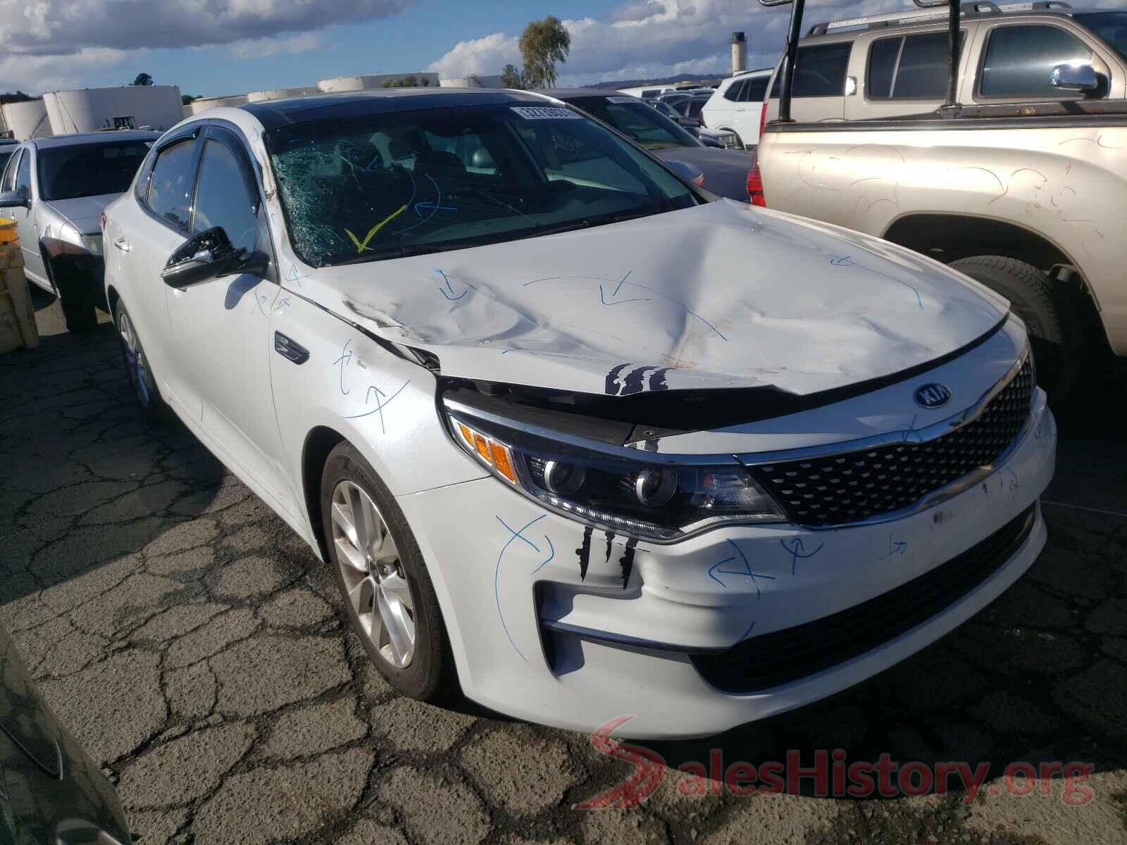 5XXGU4L3XGG005280 2016 KIA OPTIMA