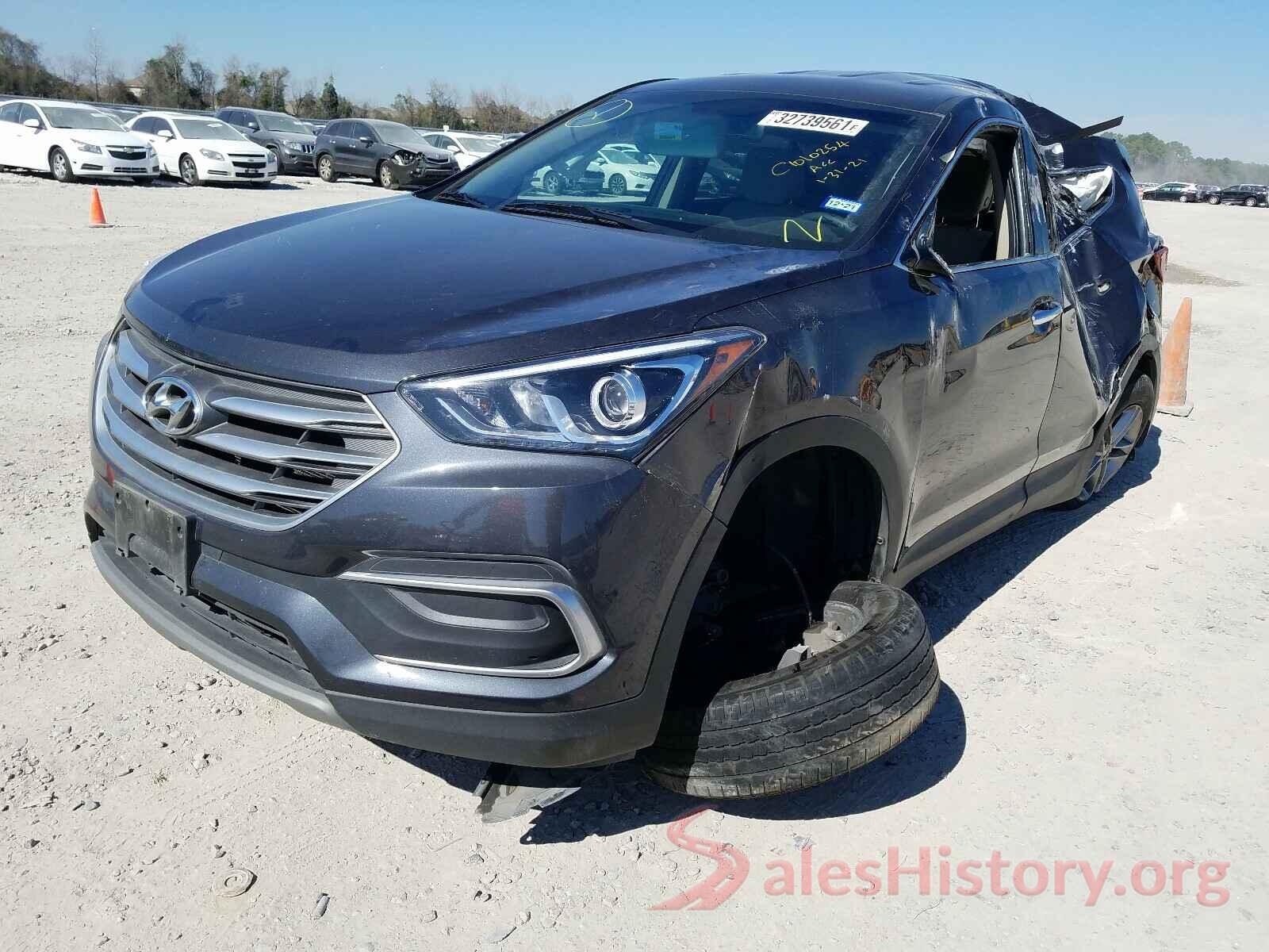 5XYZT3LB8JG560843 2018 HYUNDAI SANTA FE