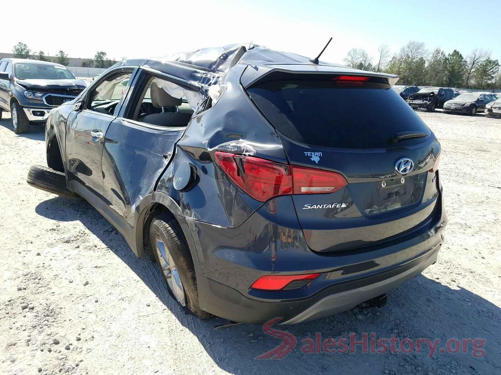 5XYZT3LB8JG560843 2018 HYUNDAI SANTA FE