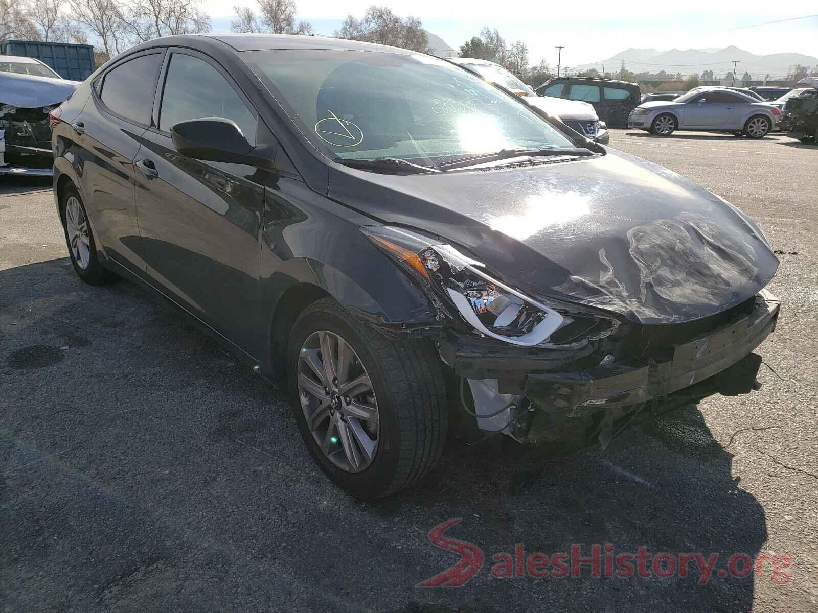 5NPDH4AE2GH760245 2016 HYUNDAI ELANTRA