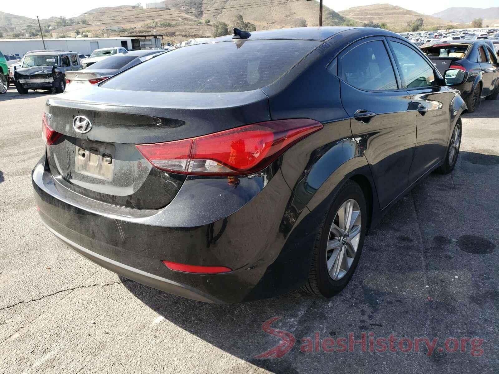 5NPDH4AE2GH760245 2016 HYUNDAI ELANTRA