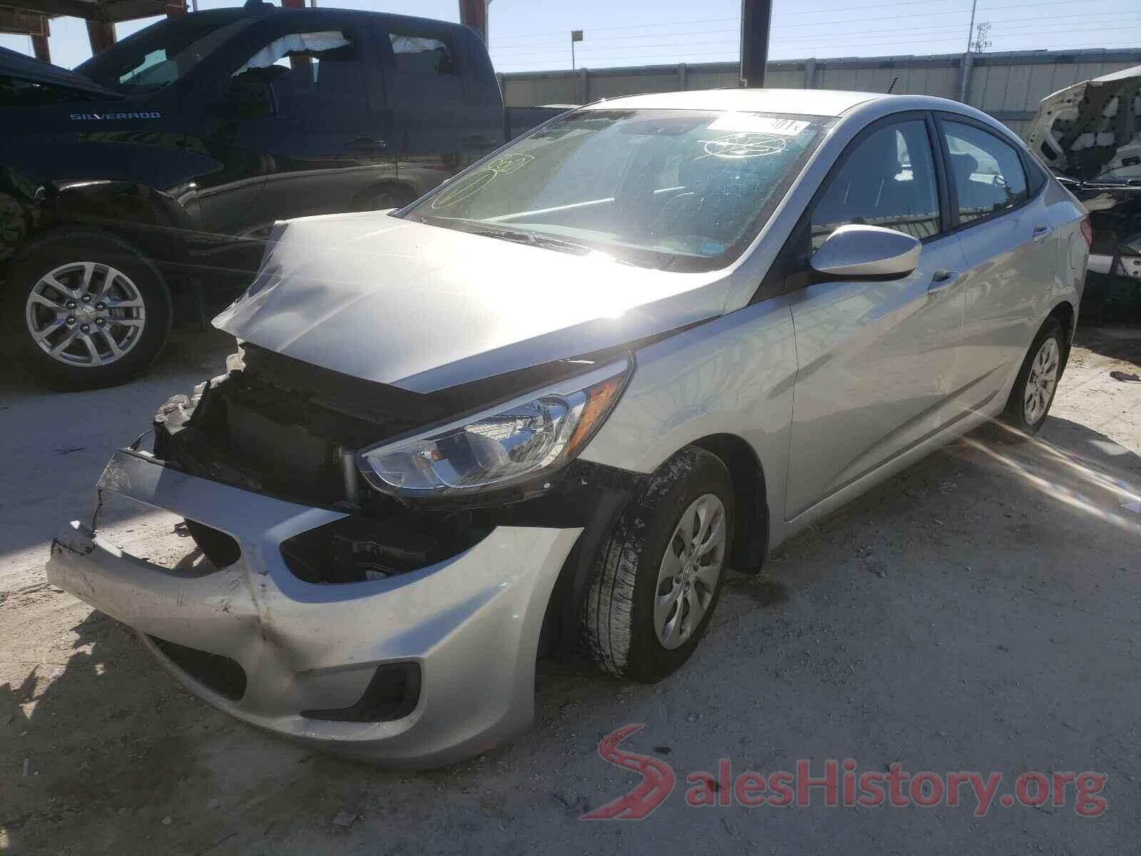 KMHCT4AE1GU017507 2016 HYUNDAI ACCENT