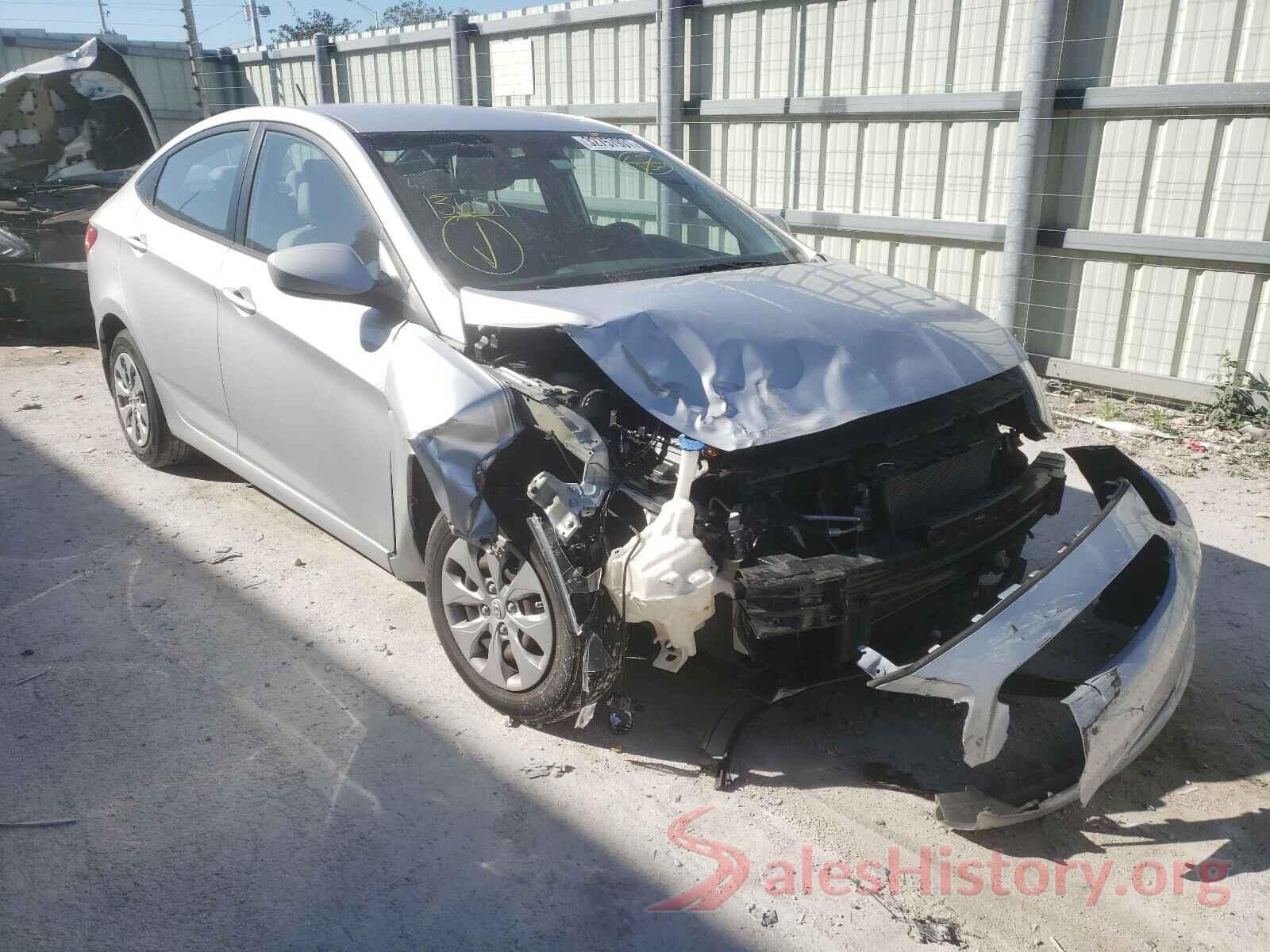 KMHCT4AE1GU017507 2016 HYUNDAI ACCENT