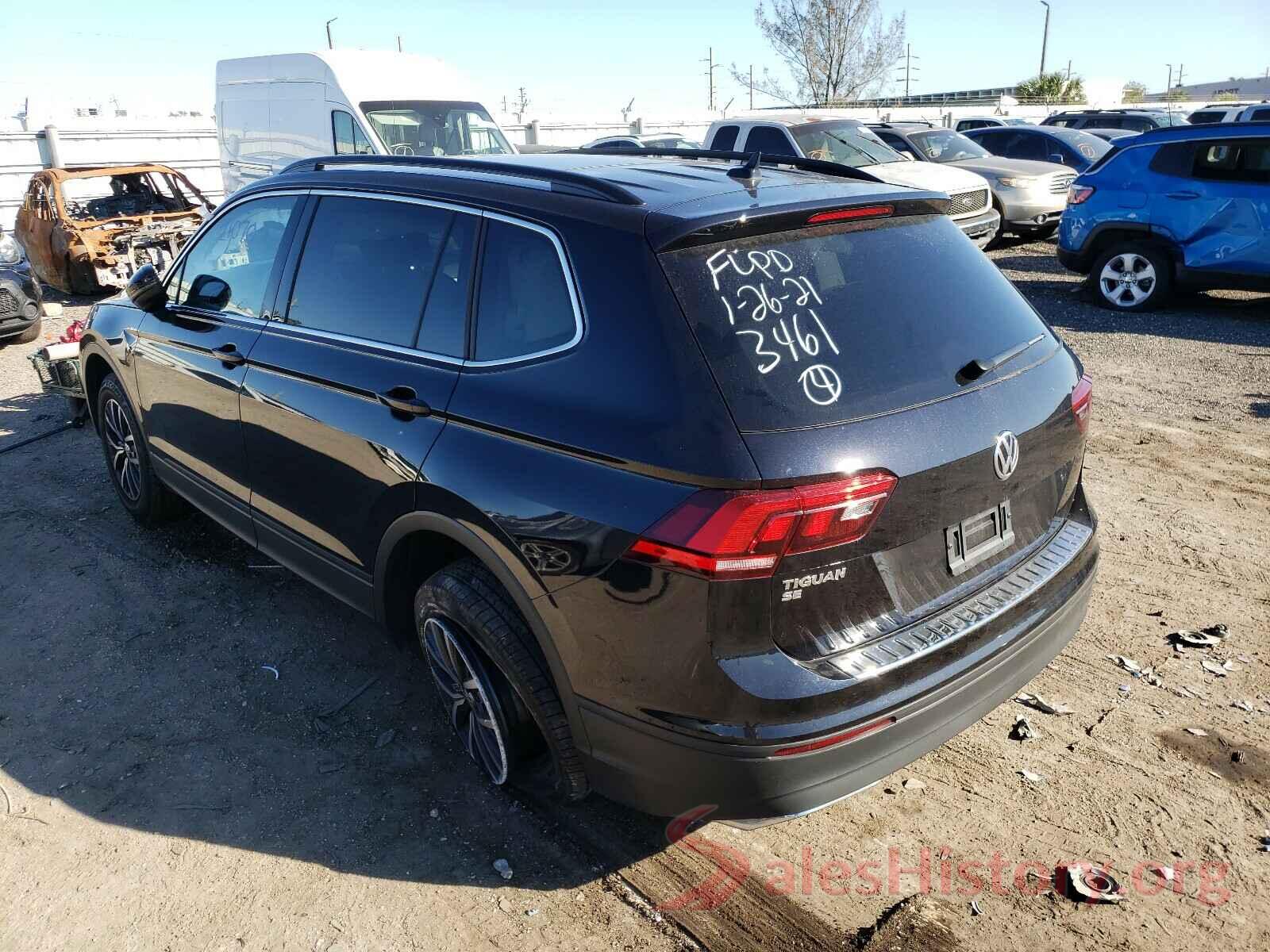 3VV3B7AX1KM133461 2019 VOLKSWAGEN TIGUAN