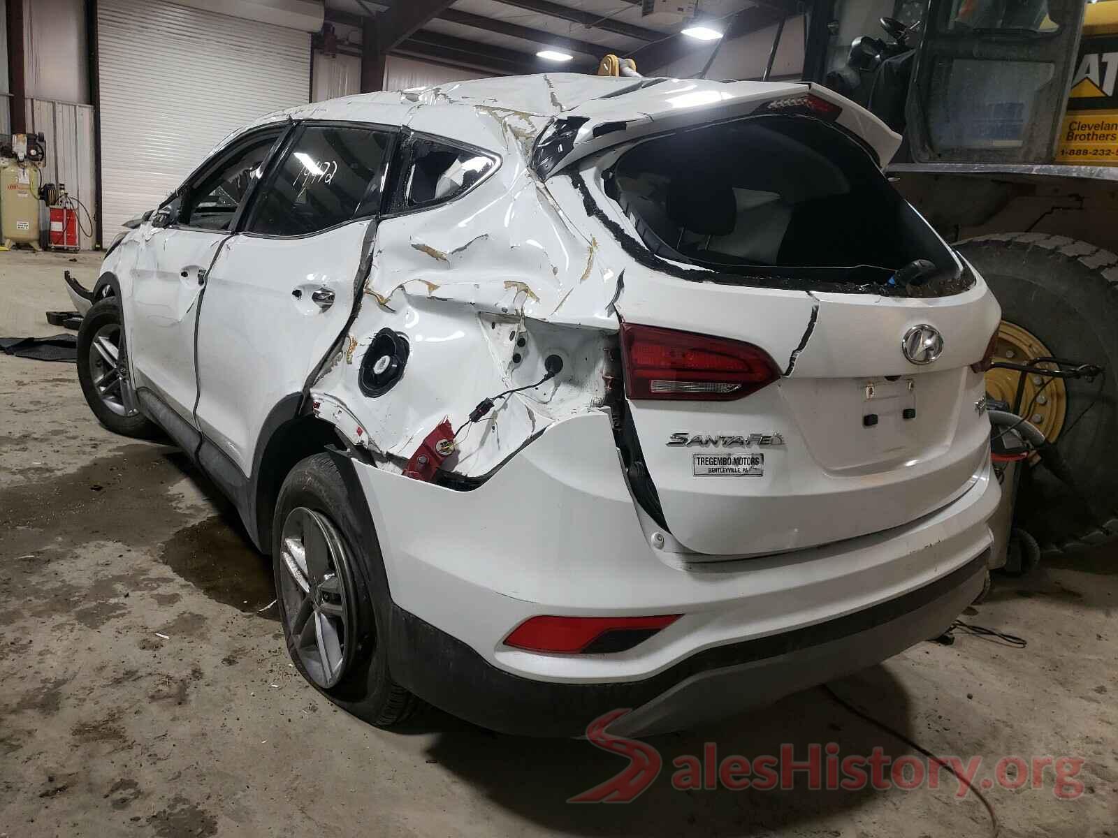 5NMZTDLBXJH076863 2018 HYUNDAI SANTA FE