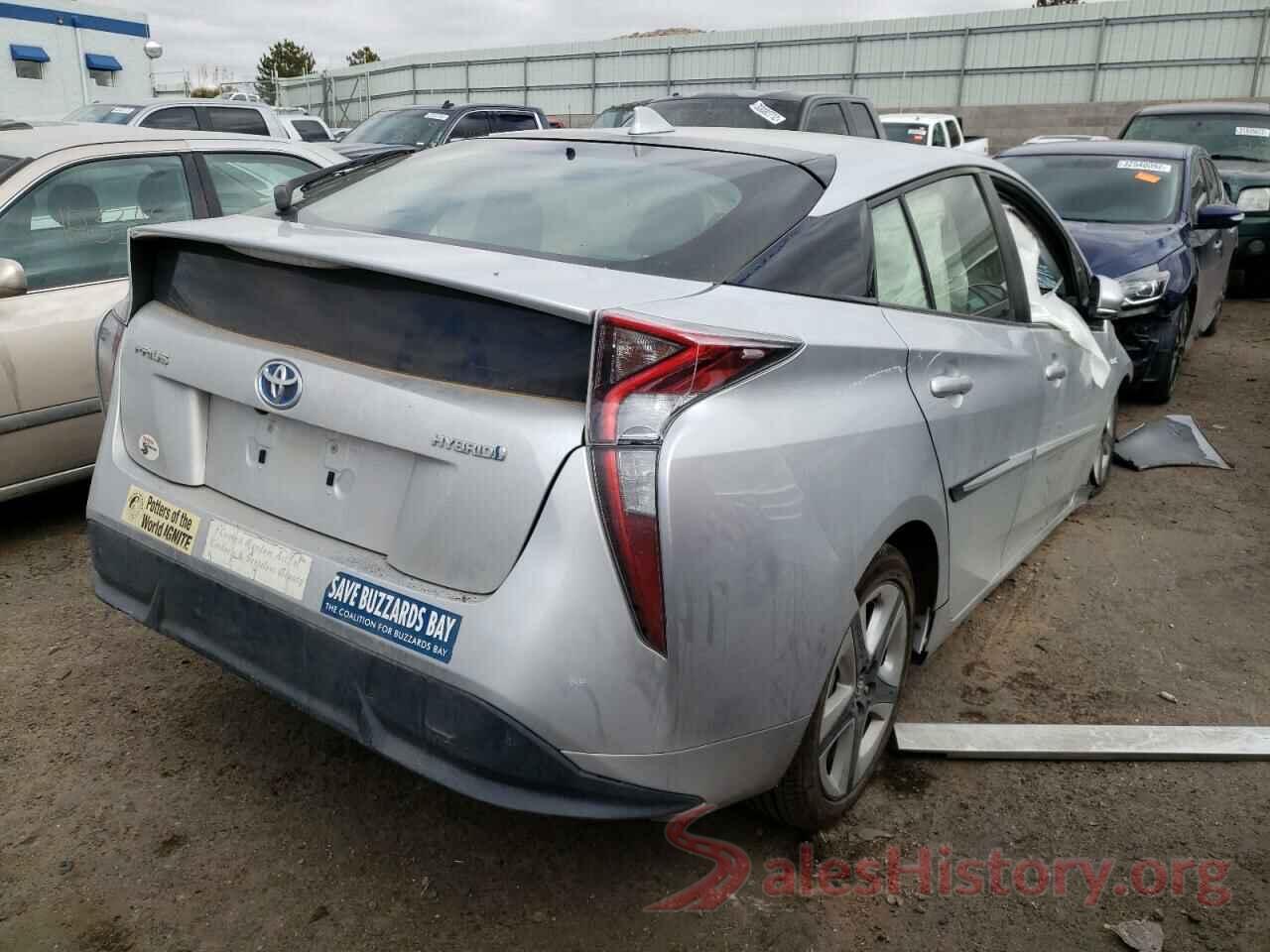 JTDKARFU9G3021104 2016 TOYOTA PRIUS