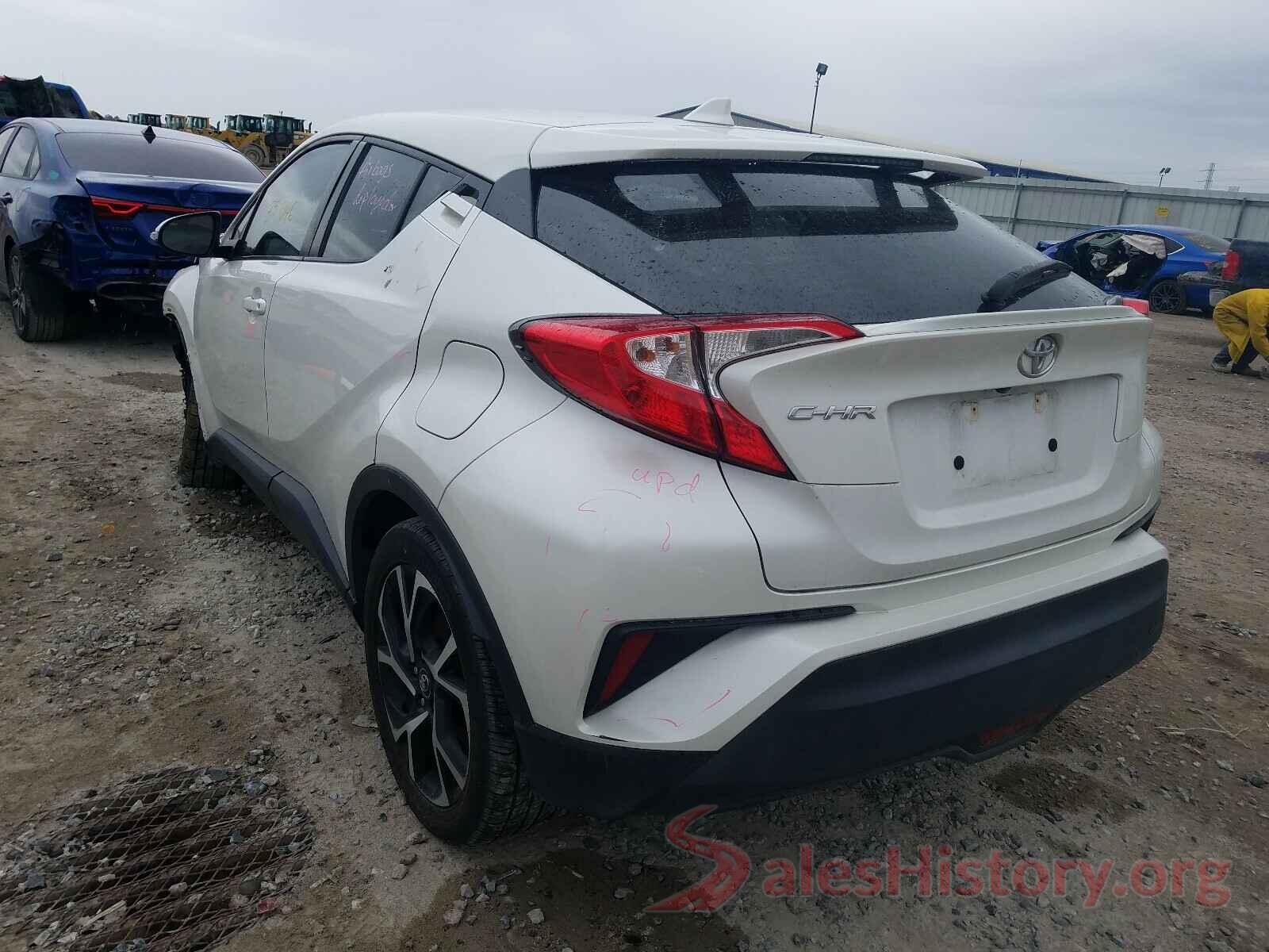 NMTKHMBX3JR054702 2018 TOYOTA C-HR