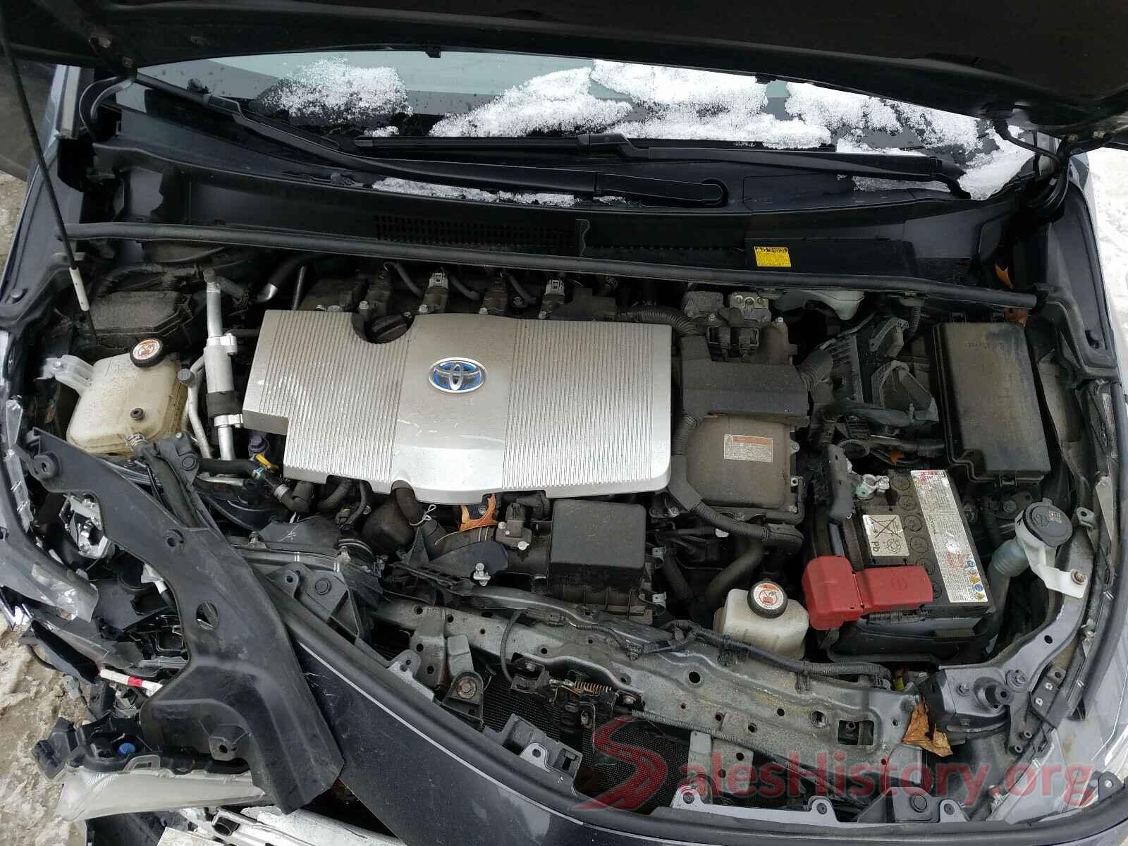 JTDKARFPXH3046587 2017 TOYOTA PRIUS