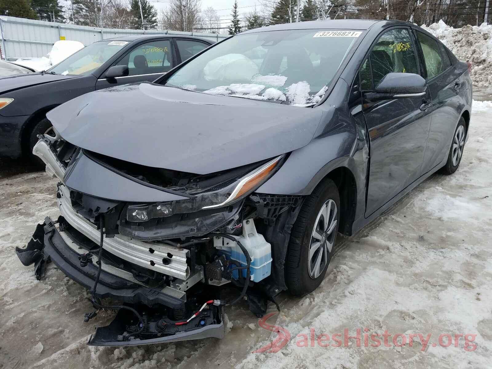 JTDKARFPXH3046587 2017 TOYOTA PRIUS