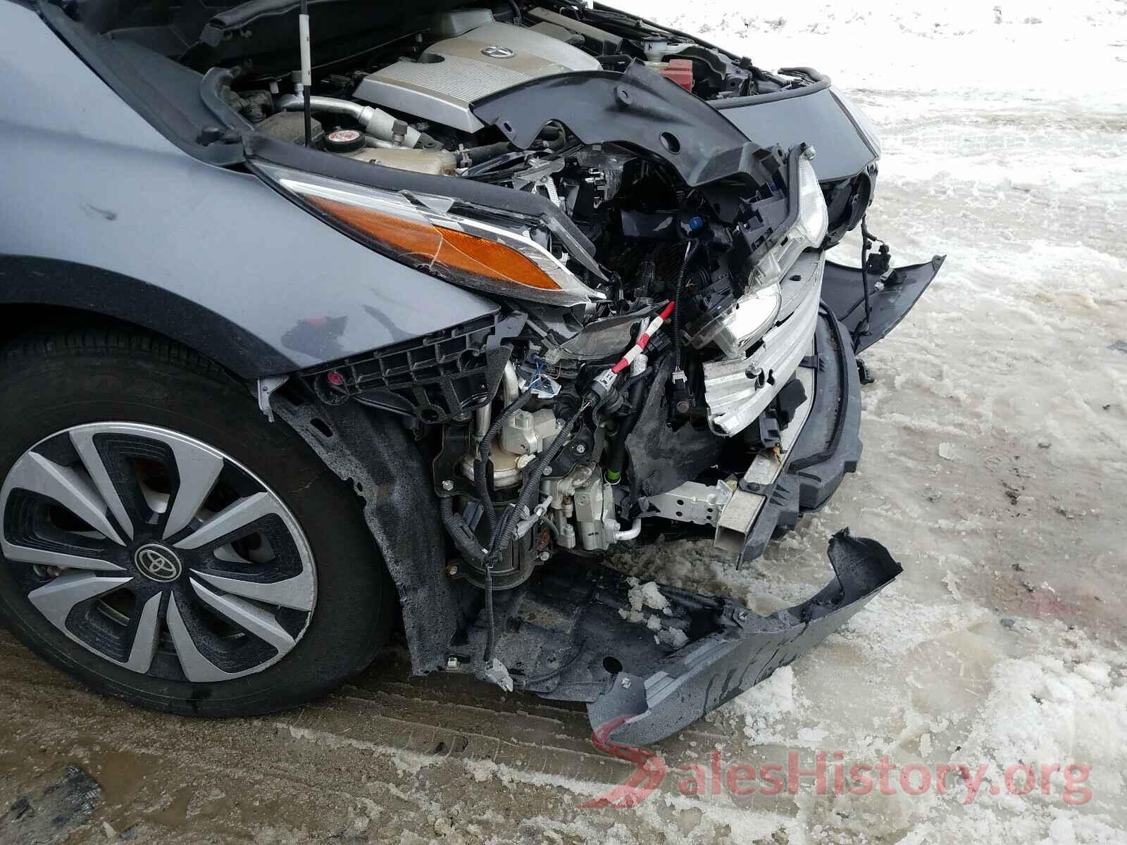 JTDKARFPXH3046587 2017 TOYOTA PRIUS