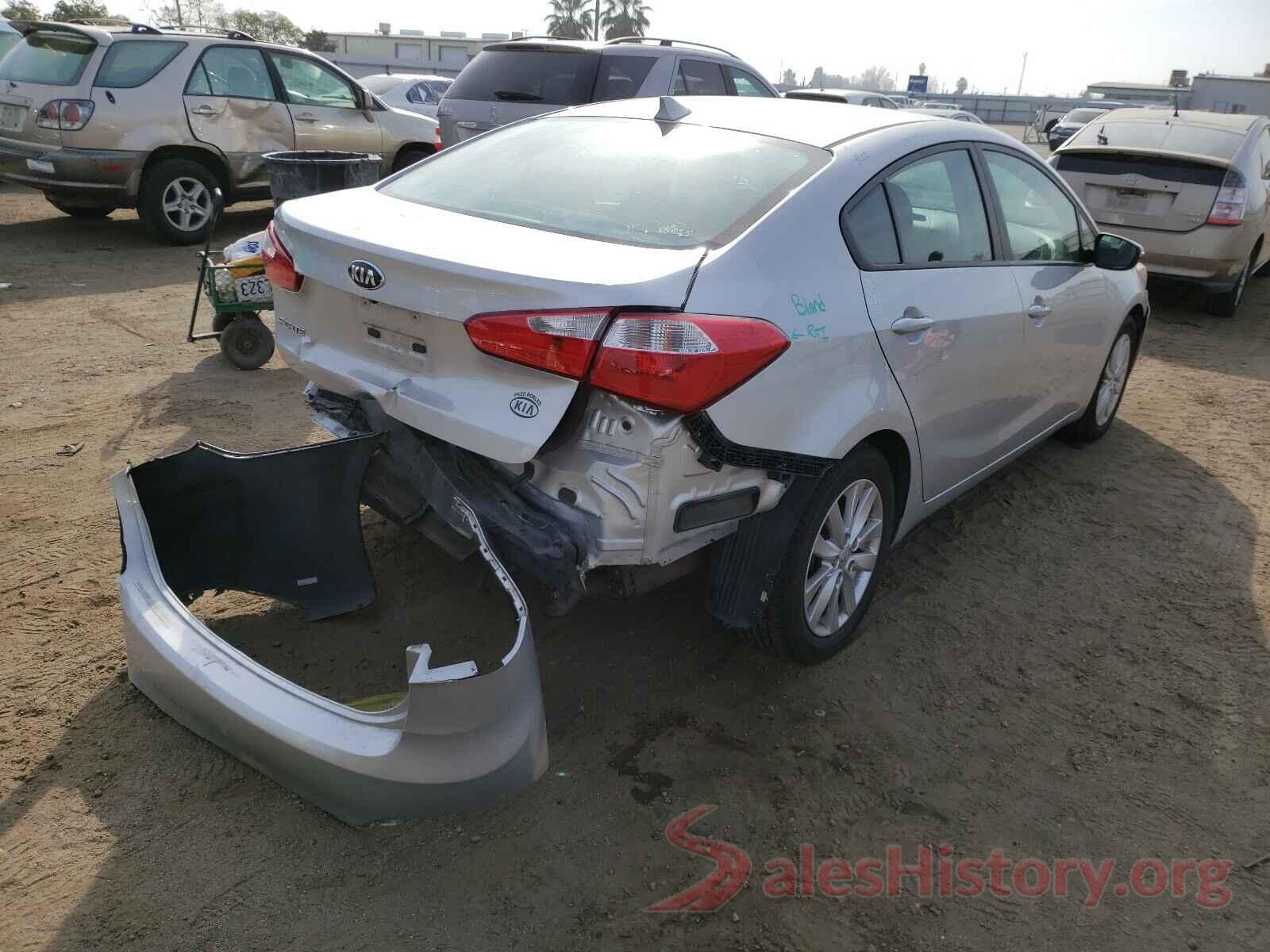 KNAFX4A61G5506088 2016 KIA FORTE