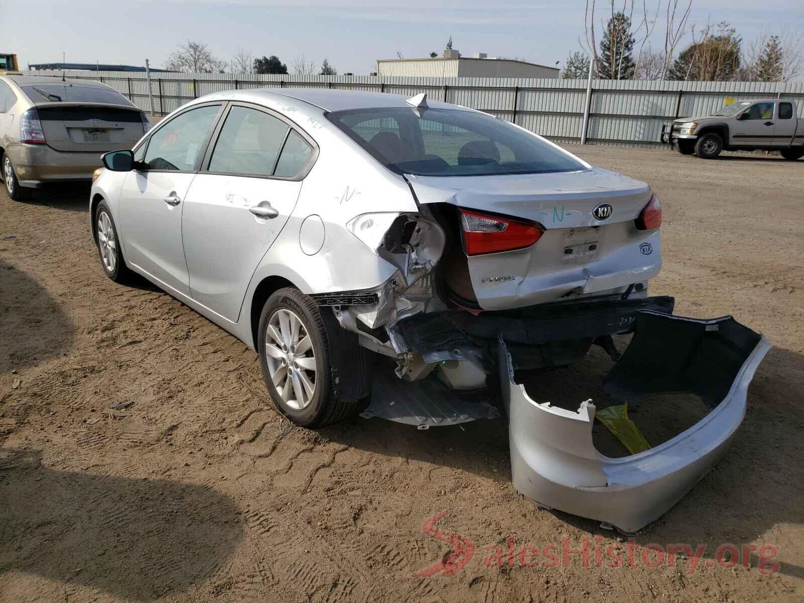 KNAFX4A61G5506088 2016 KIA FORTE