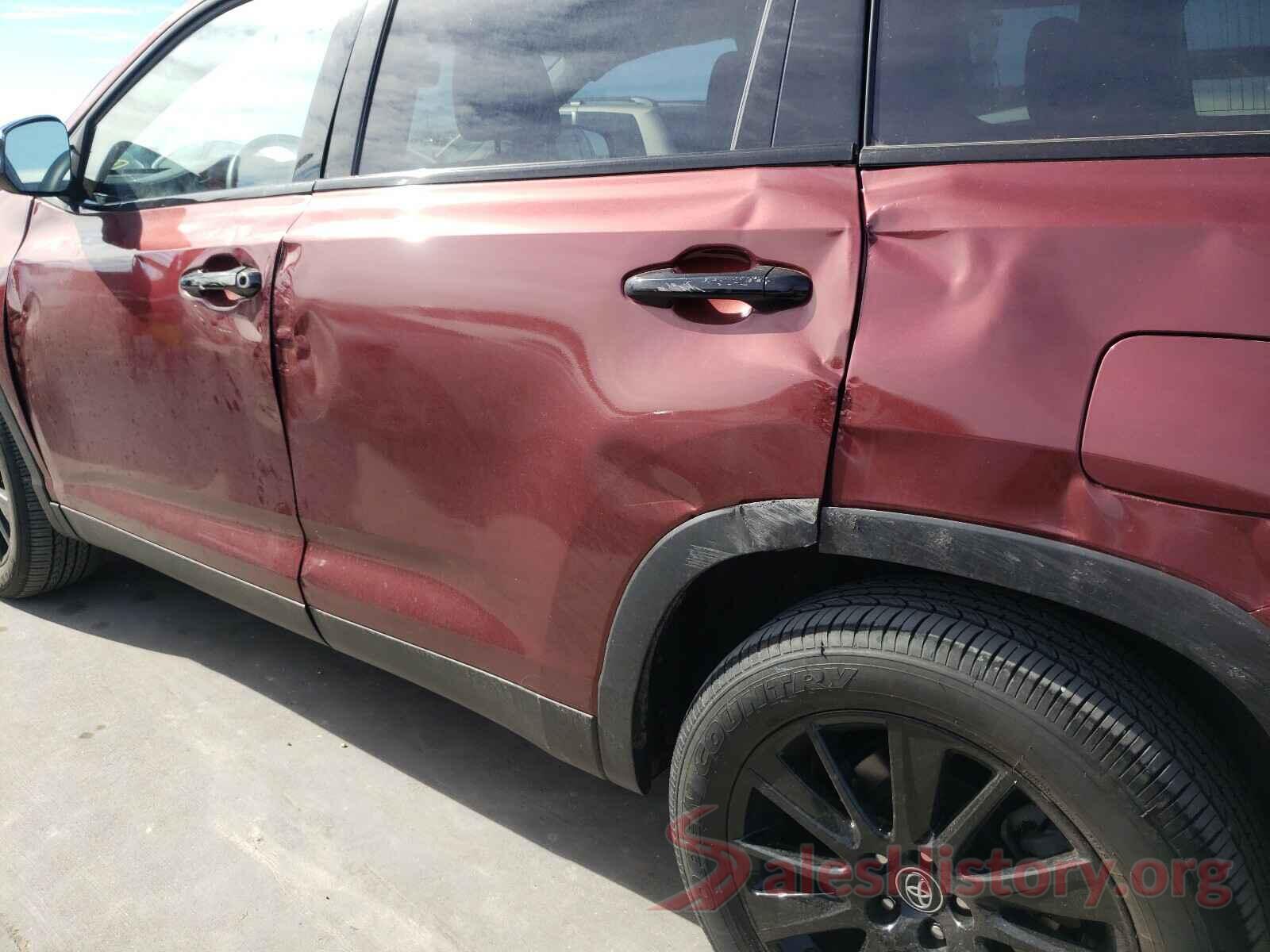 5TDJZRFH3KS960781 2019 TOYOTA HIGHLANDER