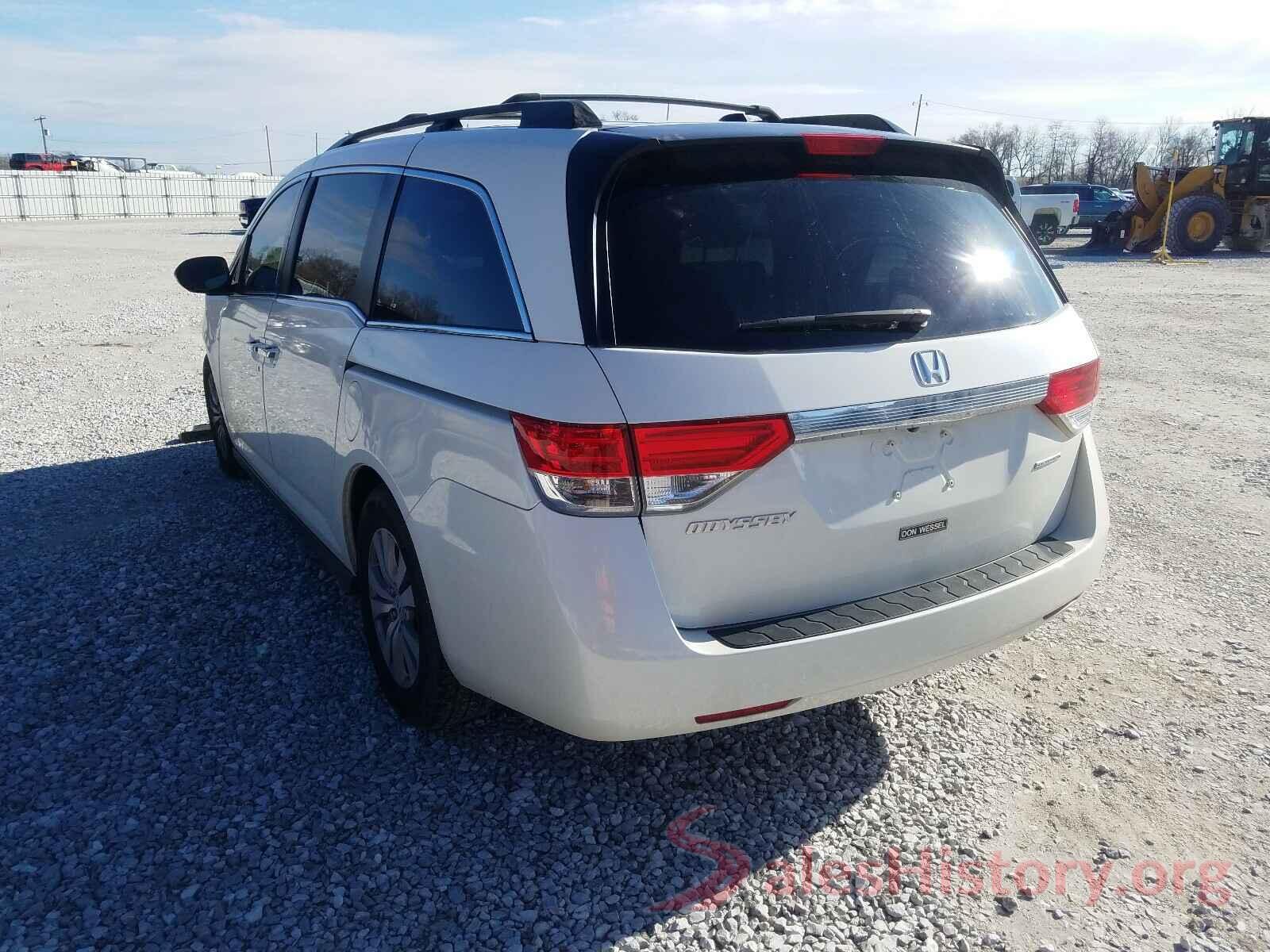 5FNRL5H36GB143735 2016 HONDA ODYSSEY