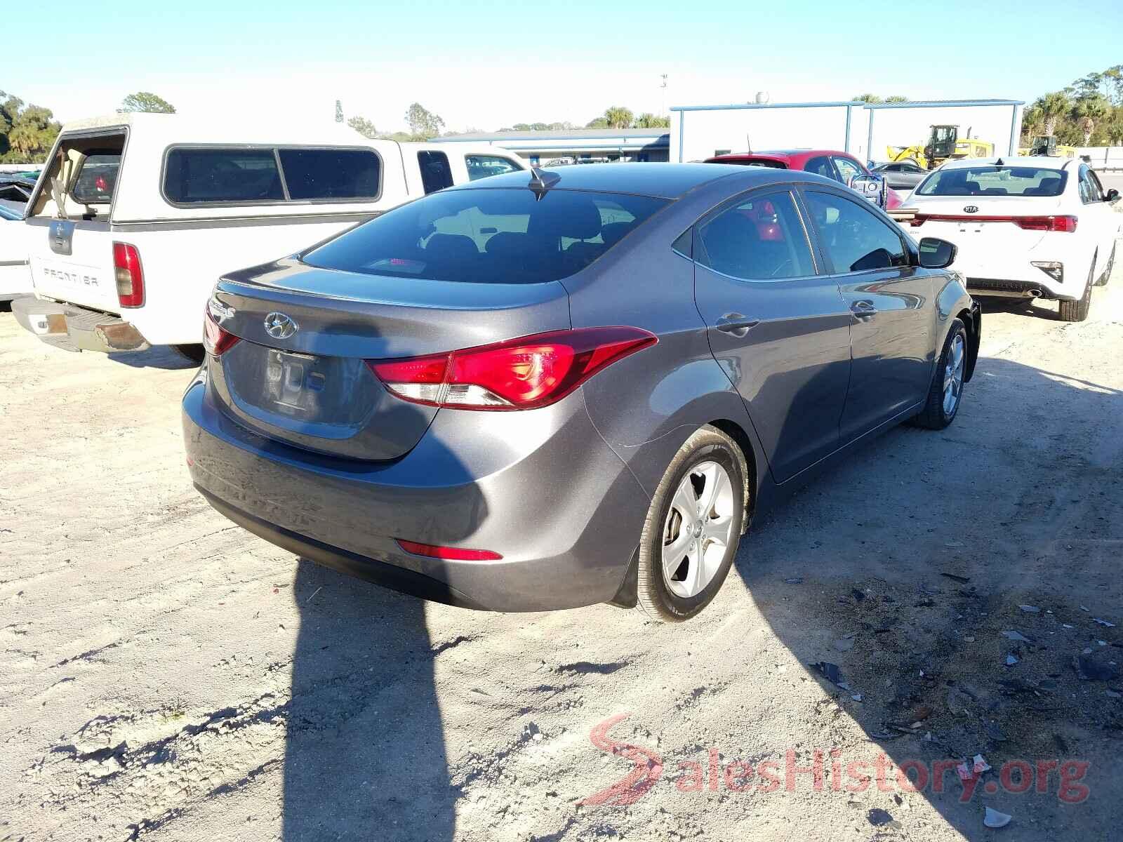 KMHDH4AE6GU583006 2016 HYUNDAI ELANTRA