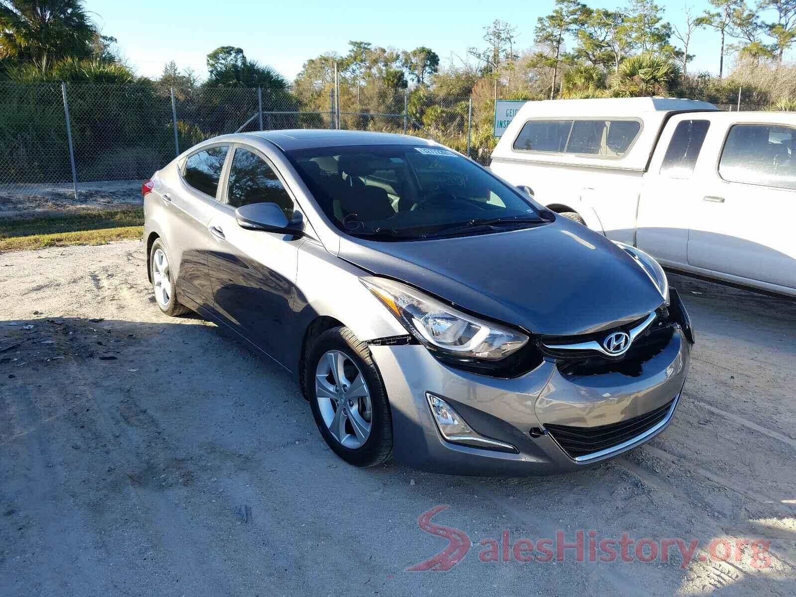 KMHDH4AE6GU583006 2016 HYUNDAI ELANTRA