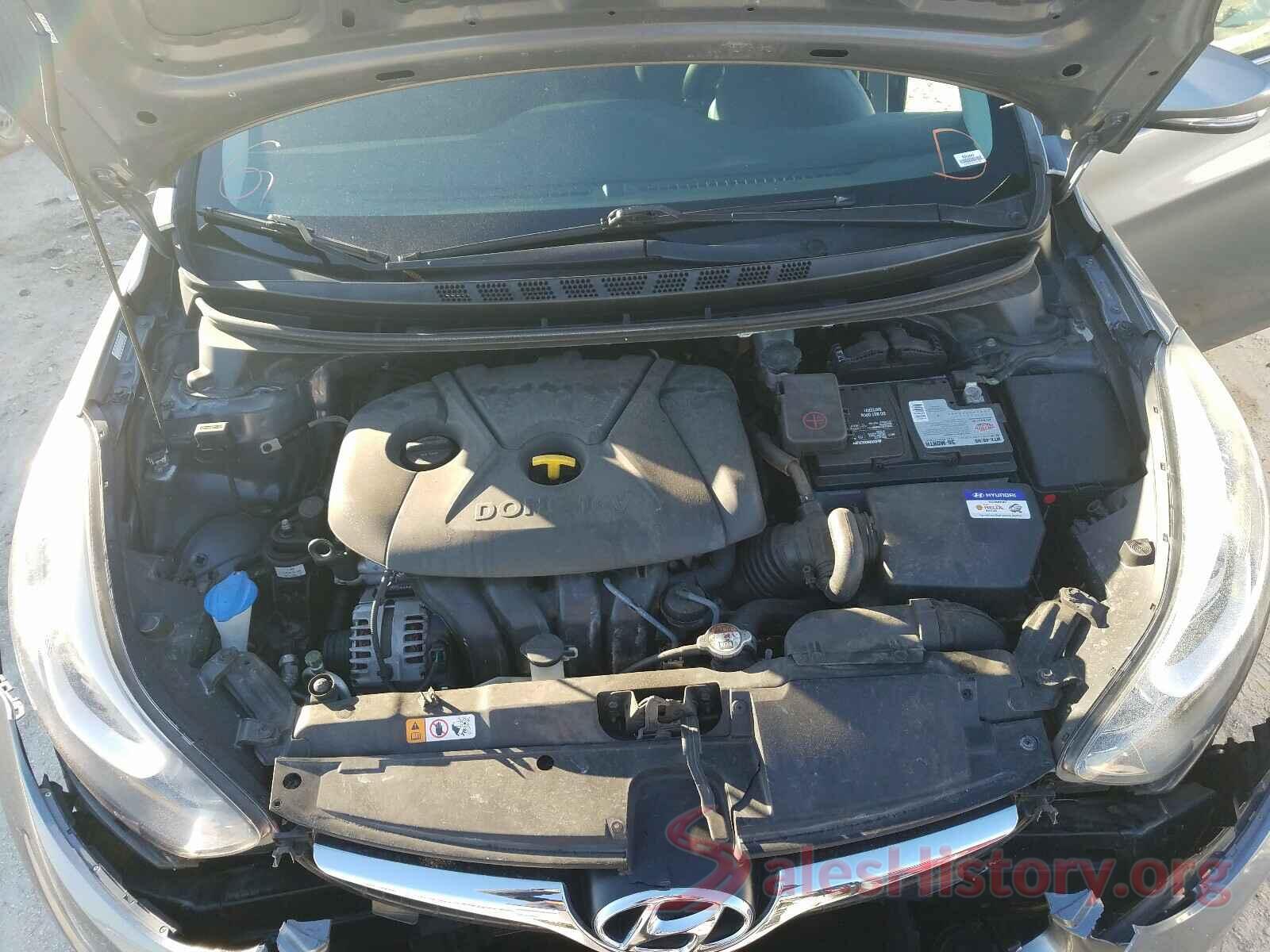 KMHDH4AE6GU583006 2016 HYUNDAI ELANTRA