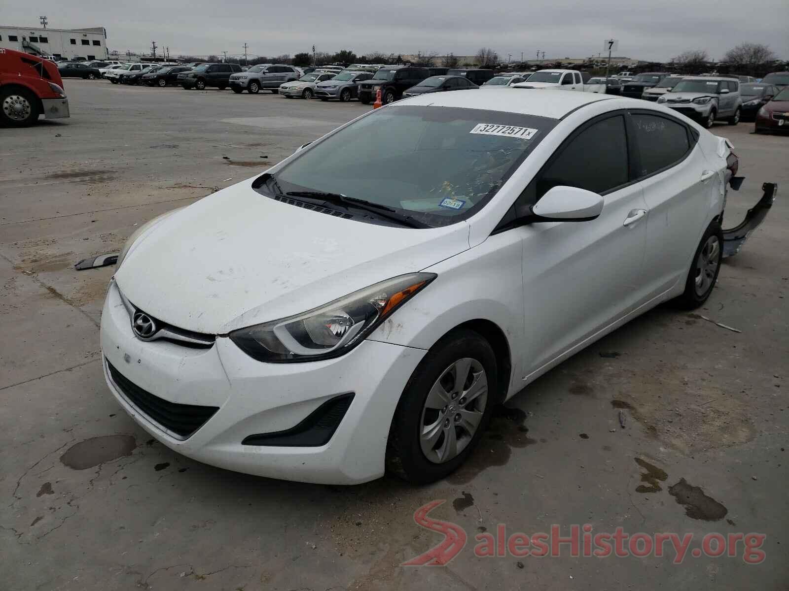 5NPDH4AE0GH665098 2016 HYUNDAI ELANTRA