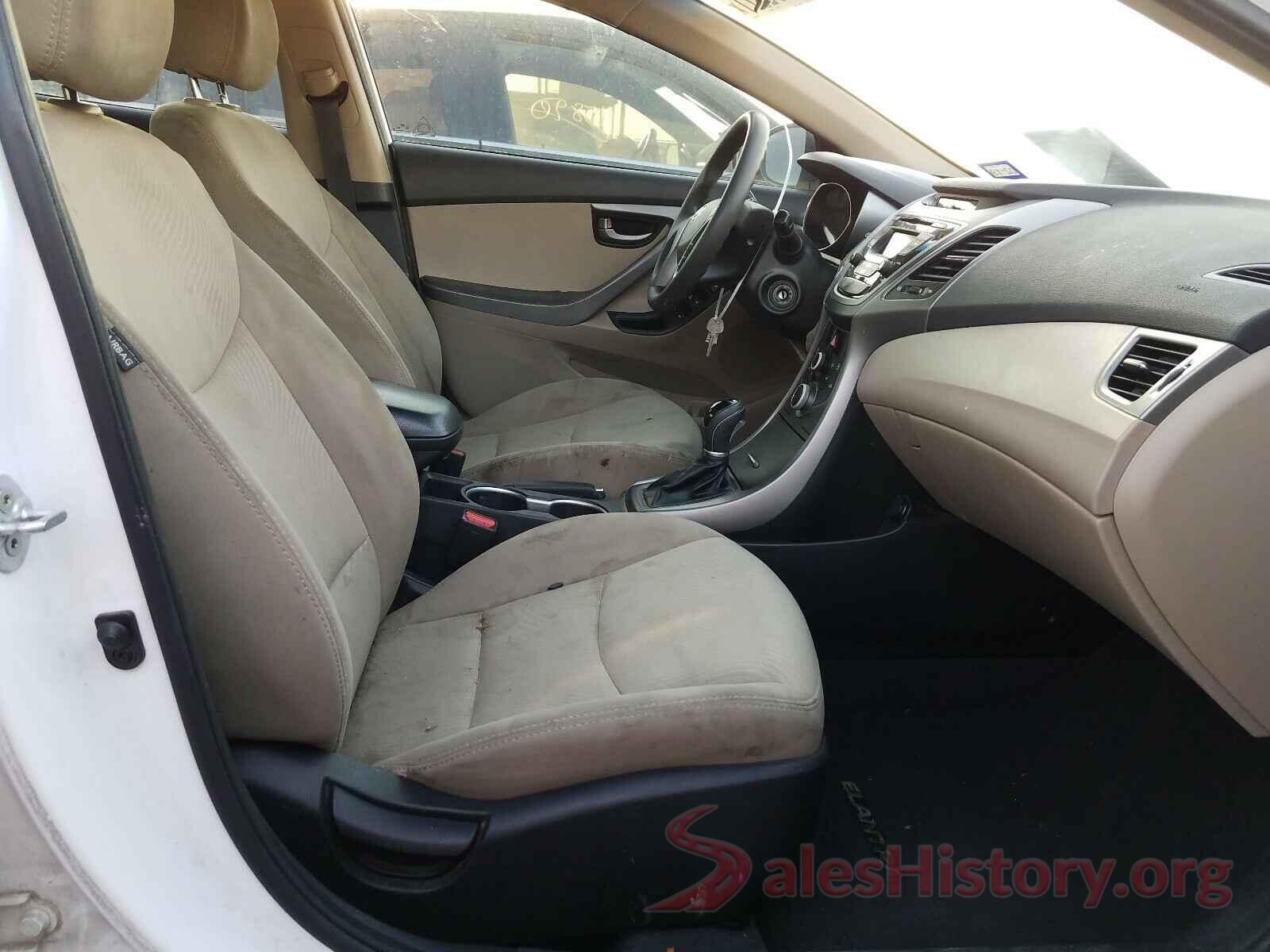 5NPDH4AE0GH665098 2016 HYUNDAI ELANTRA