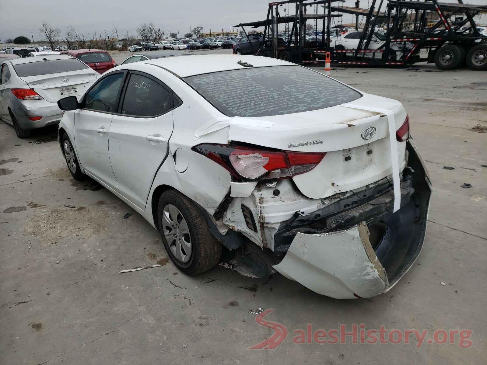 5NPDH4AE0GH665098 2016 HYUNDAI ELANTRA