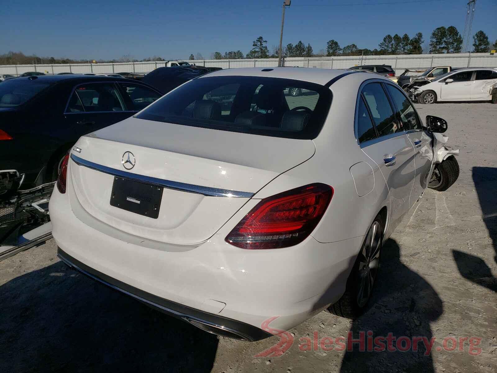 55SWF8DB6KU286488 2019 MERCEDES-BENZ C CLASS